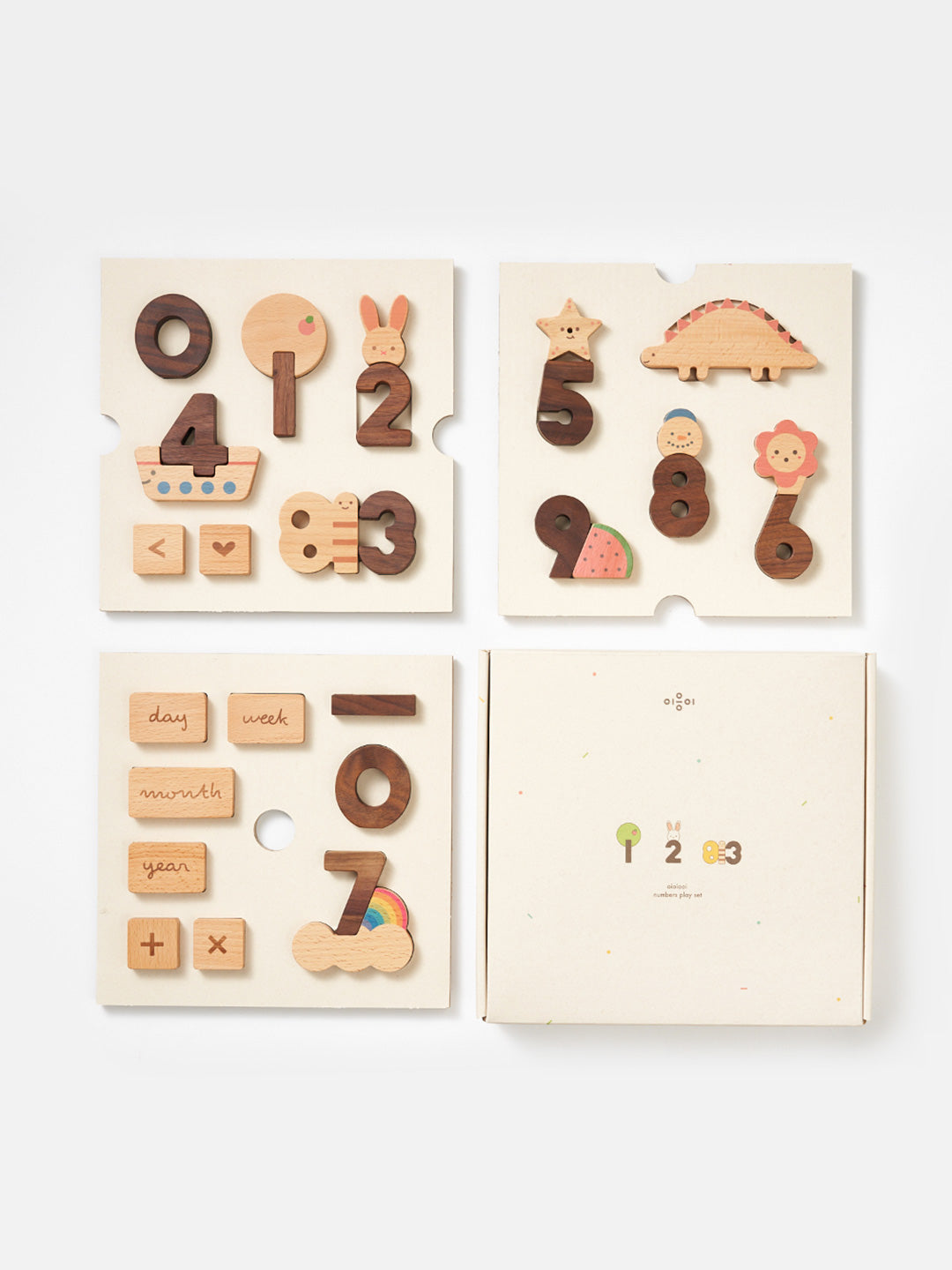 Numbers Wooden Play Blocks Blocks Oioiooi   