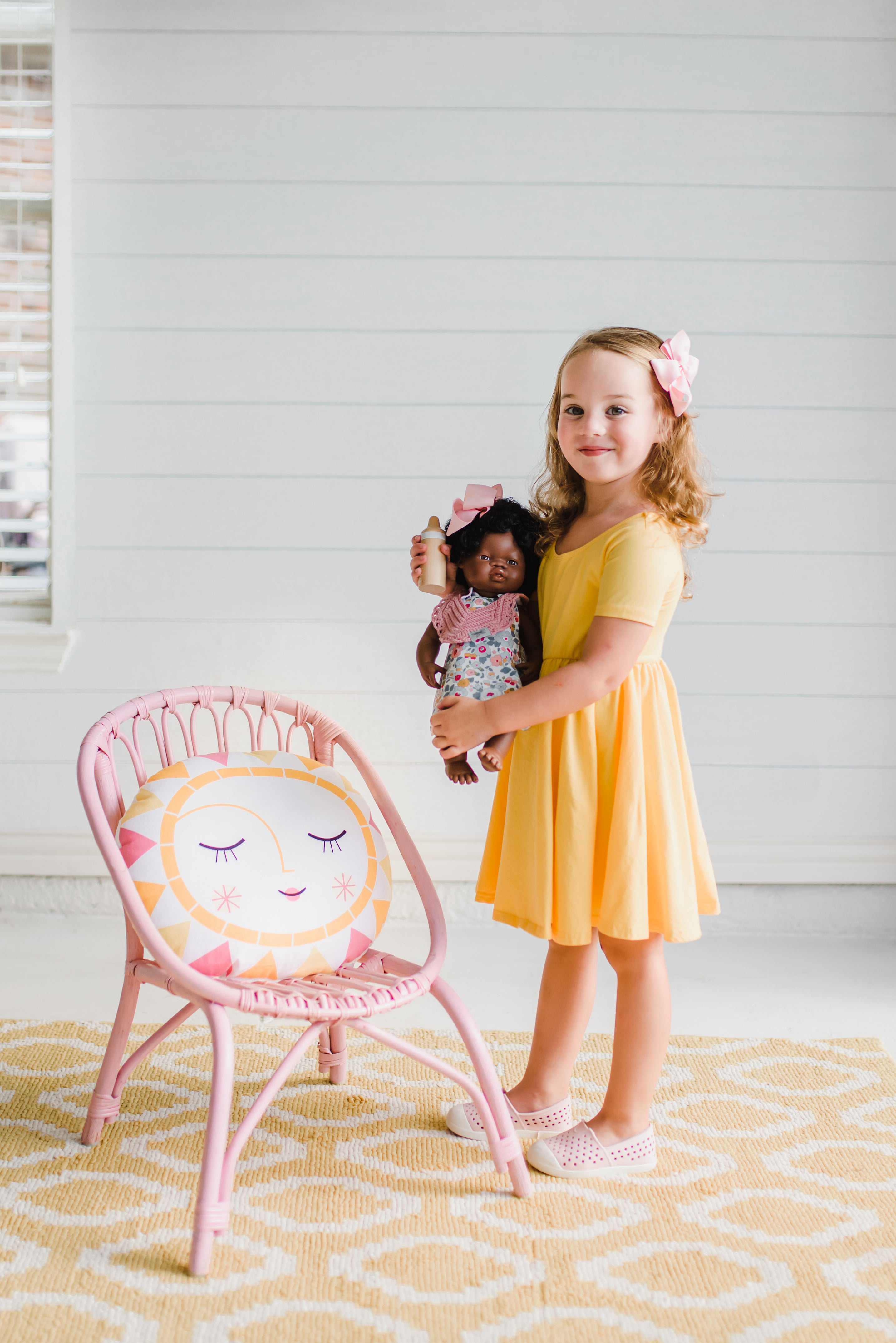 Ellis Kids Chair - Pink Furniture Ellie & Becks Co.   