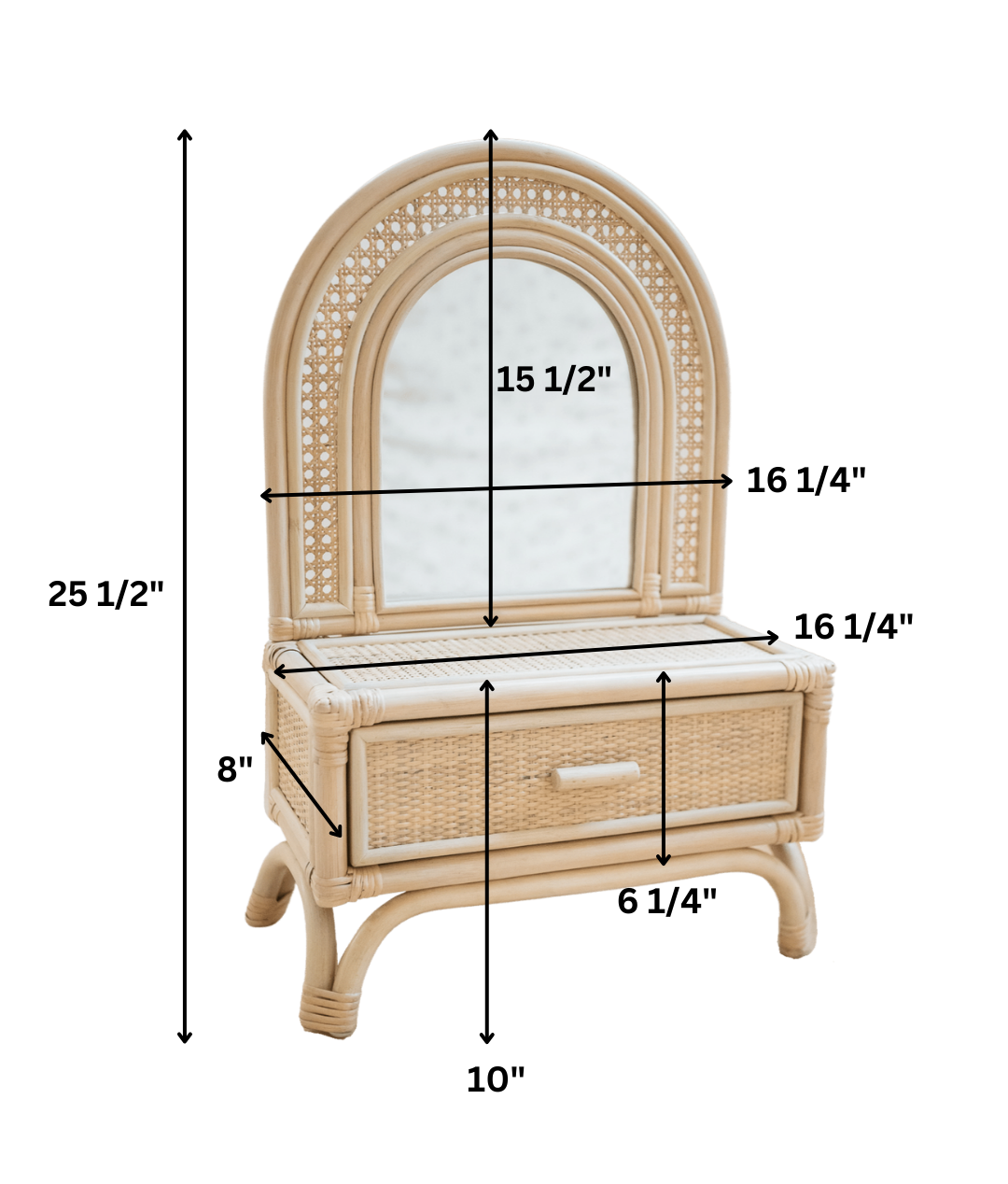 Arch Kids Floor Vanity Furniture Ellie & Becks Co.   