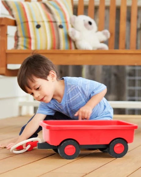 Green Toys Elmo's Wagon Outdoor Toys Green Toys   