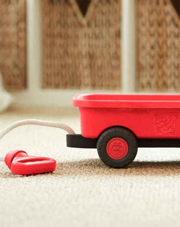 Green Toys Elmo's Wagon Eco-Friendly 