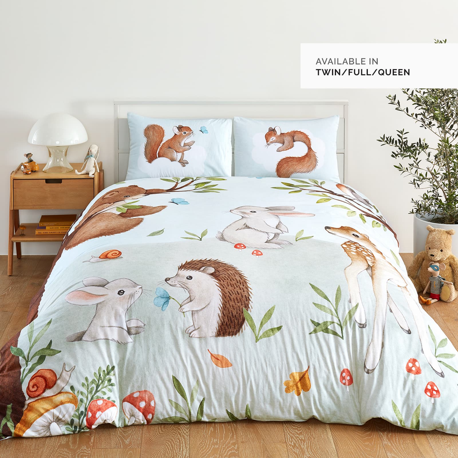 Enchanted Forest Duvet & Pillowcase Big Kid Bedding Rookie Humans   