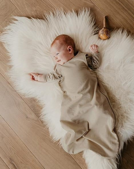 Essential Sleep Sack - Oatmeal Sleep Sack The Simple Folk   