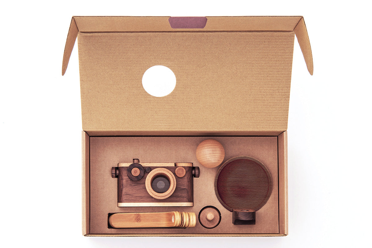 35MM Wood Toy Camera Idea Set ($106 Value) Wooden toy camera Father's Factory   