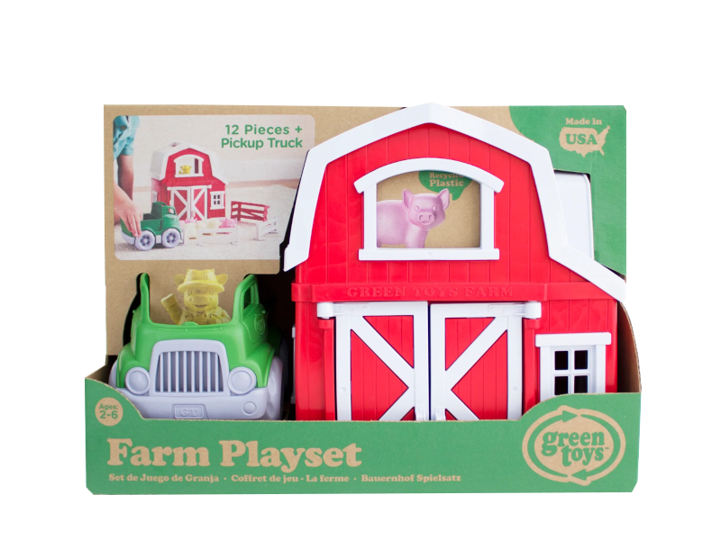 Green Toys Farm Playset Little Wonder Co