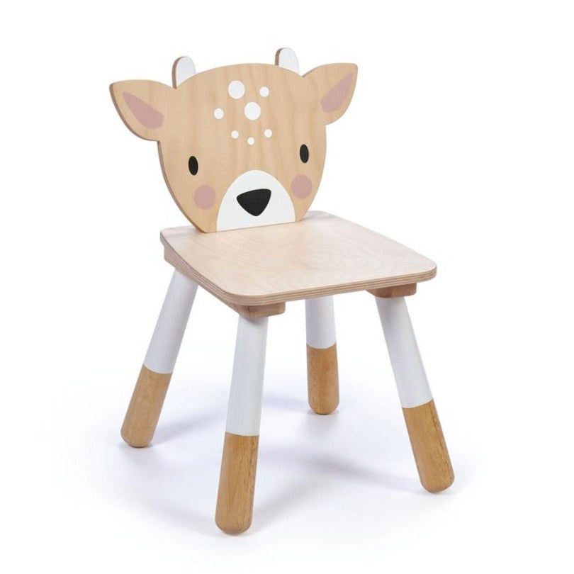 Forest Deer Chair Chair Tender Leaf   