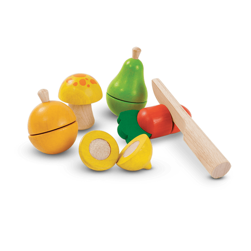 PlanToys Fruits and Vegetable Play Set