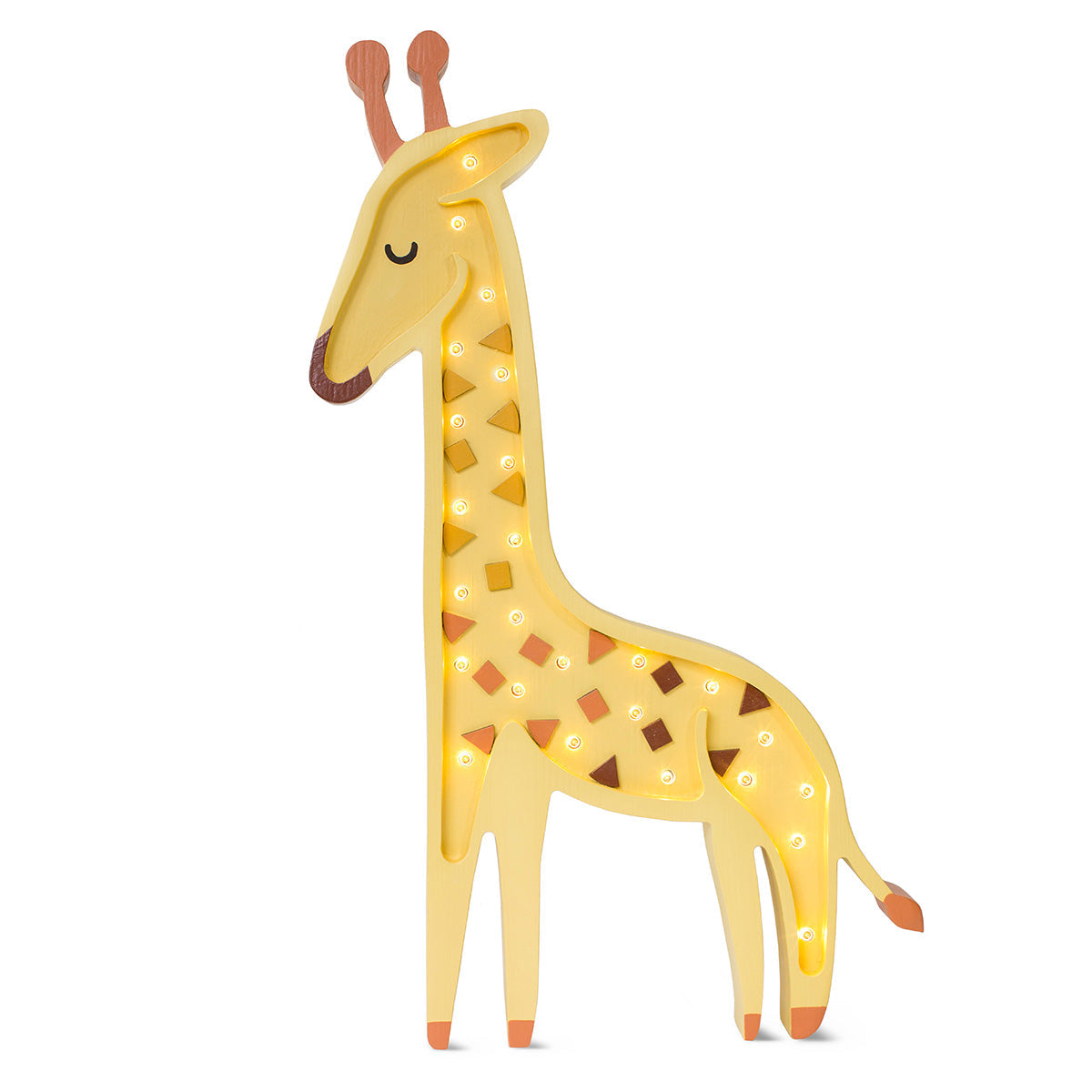 Little Lights Giraffe Lamp  Little Lights US African Yellow  