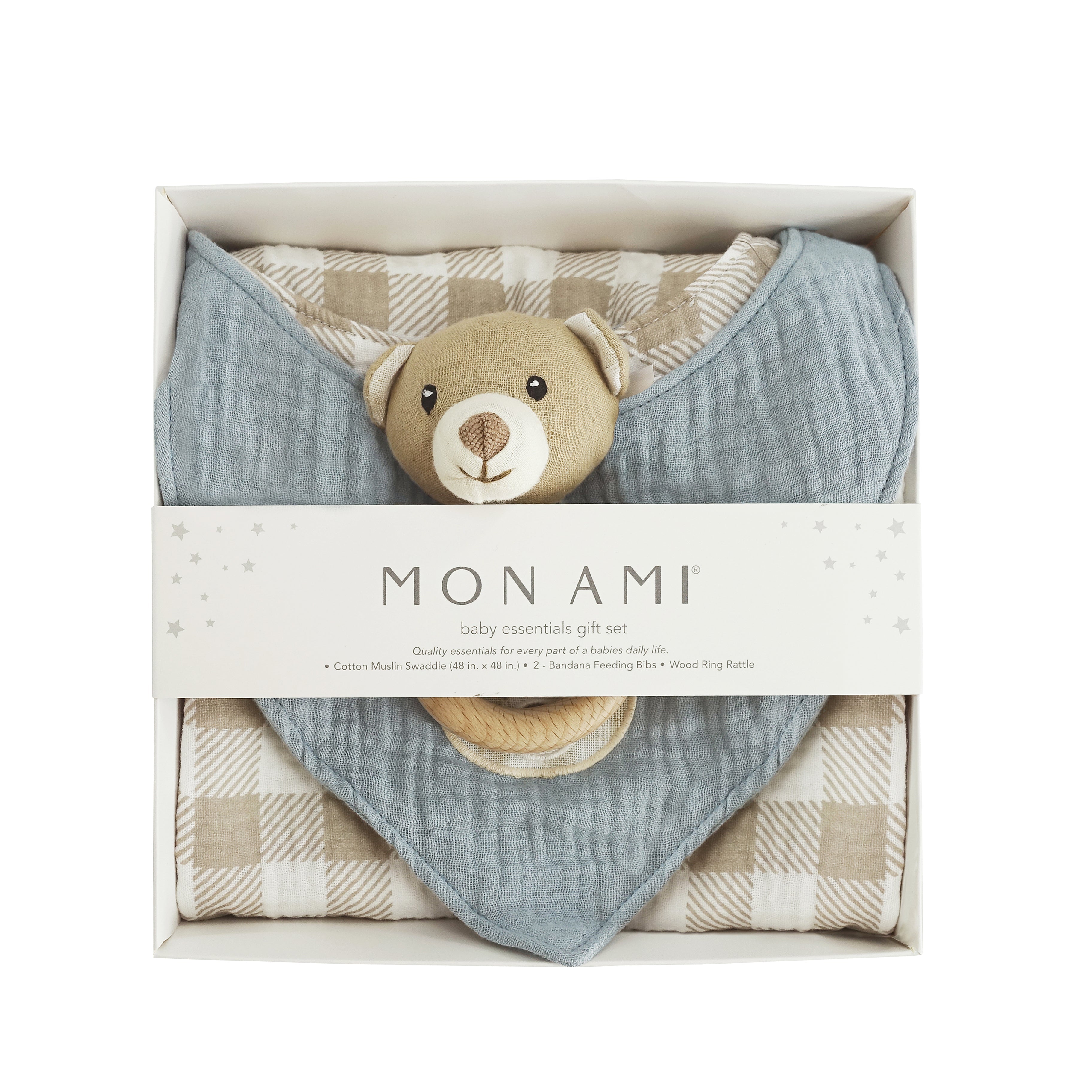 BABY BEAR ESSENTIALS GIFT SET  MON AMI   