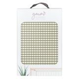 CHANGING PAD COVER | GINGHAM by goumikids