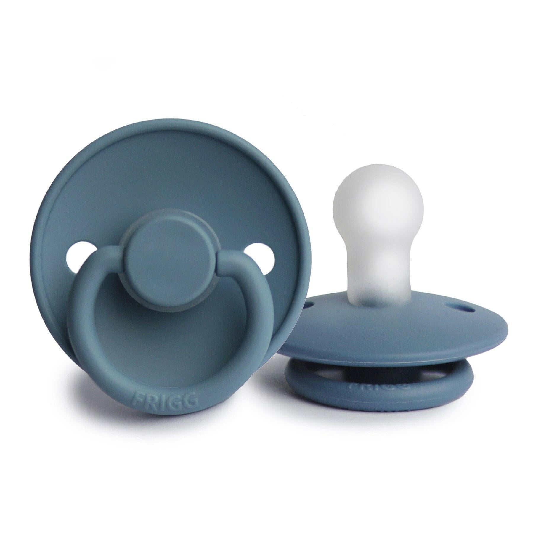 Frigg Silicone Pacifier - Glacier Blue Baby Essentials Mushie 0-6 months  