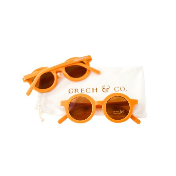 Sustainable Adult Sunglasses - Golden Sunglasses Grech & Co.   