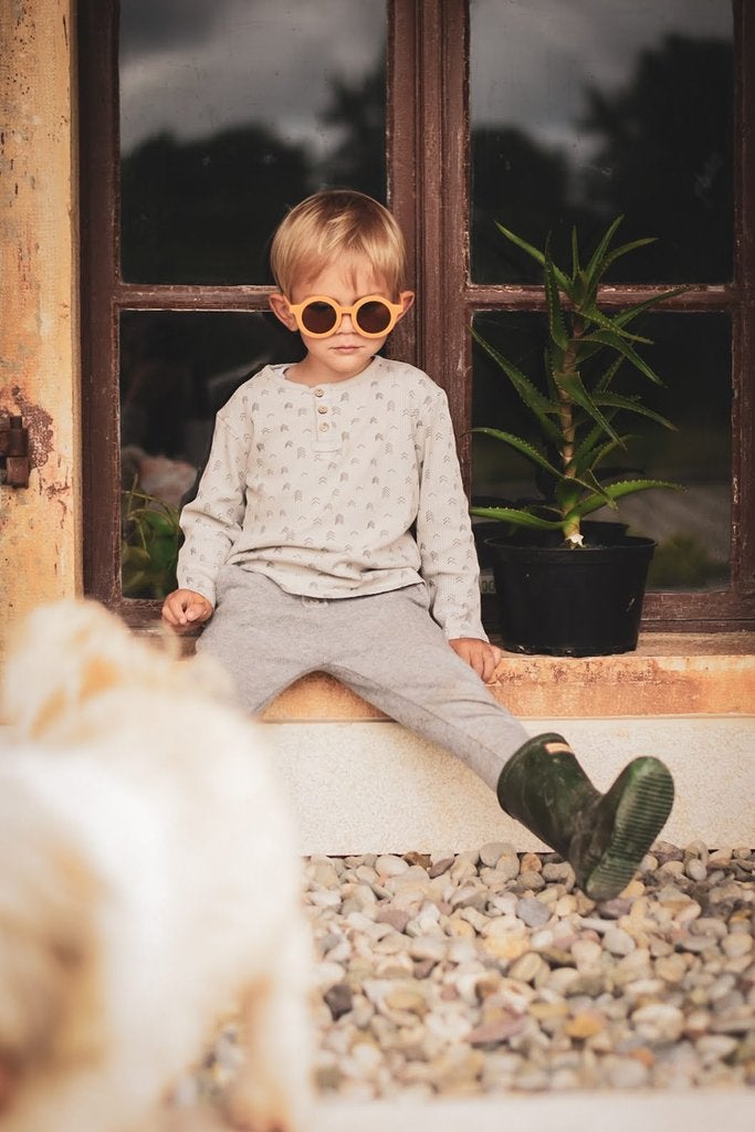 Sustainable Kids Sunglasses - Golden Sunglasses Grech & Co.   