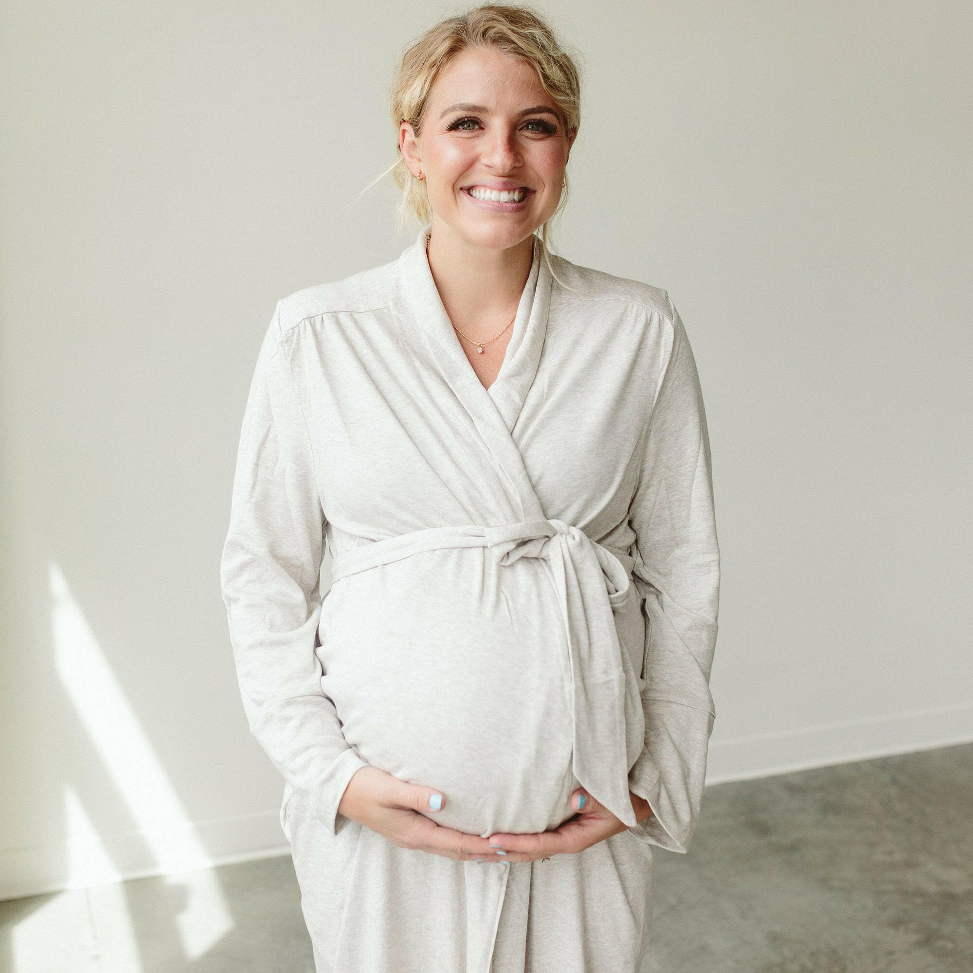 WOMENS ROBE | STORM GRAY robes goumikids   
