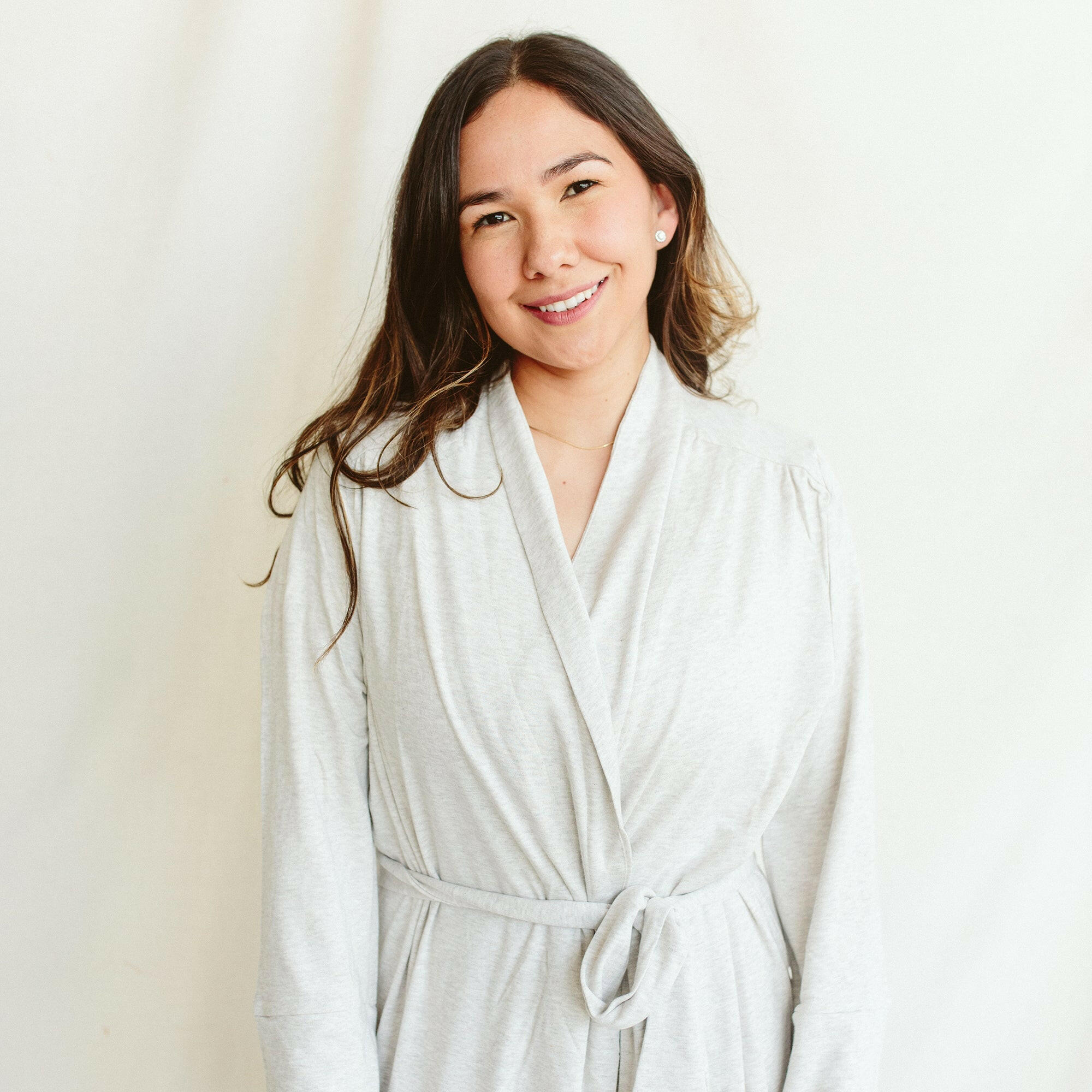 WOMENS ROBE | STORM GRAY robes goumikids   