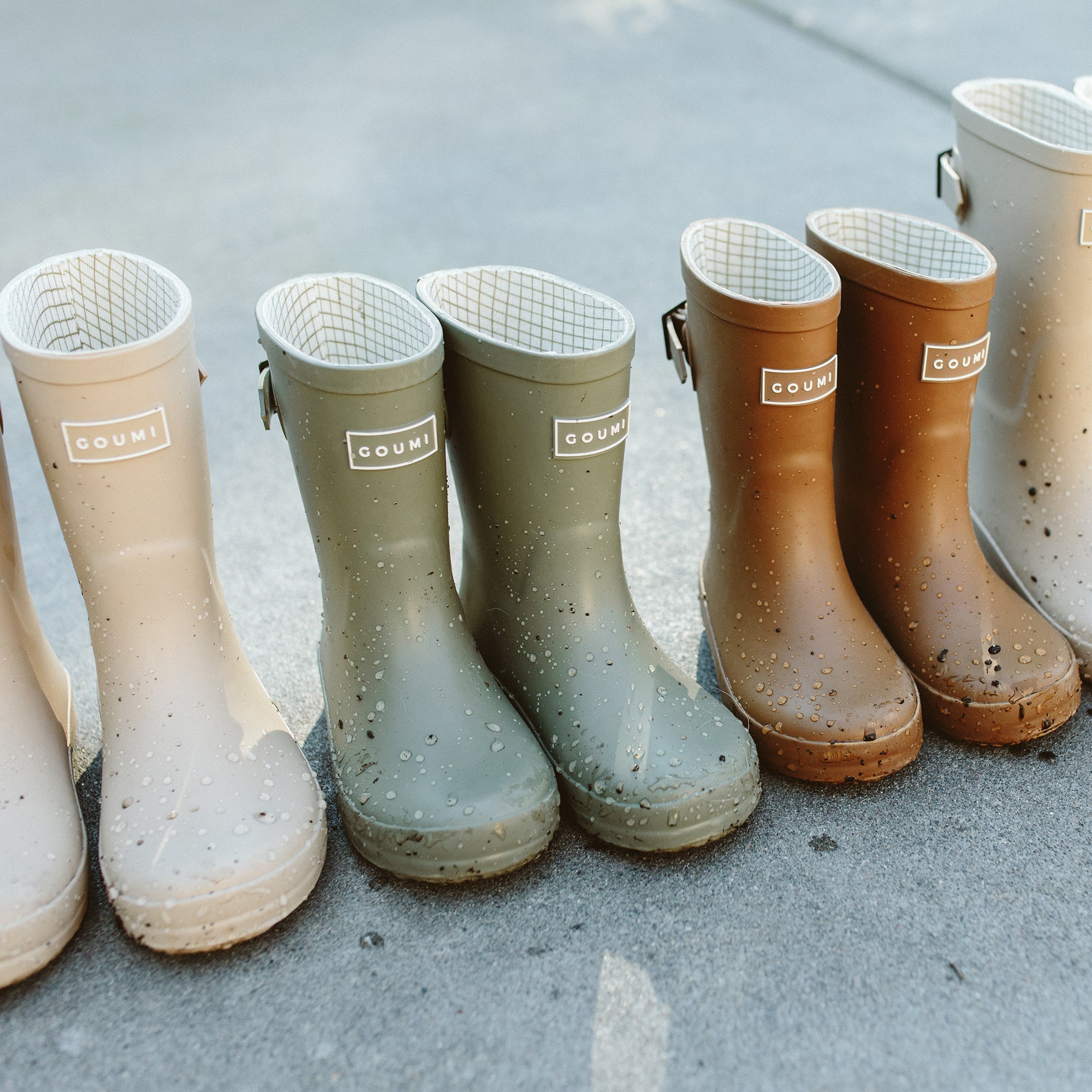 MUDDIES RAIN BOOTS | ARTICHOKE boots goumikids   