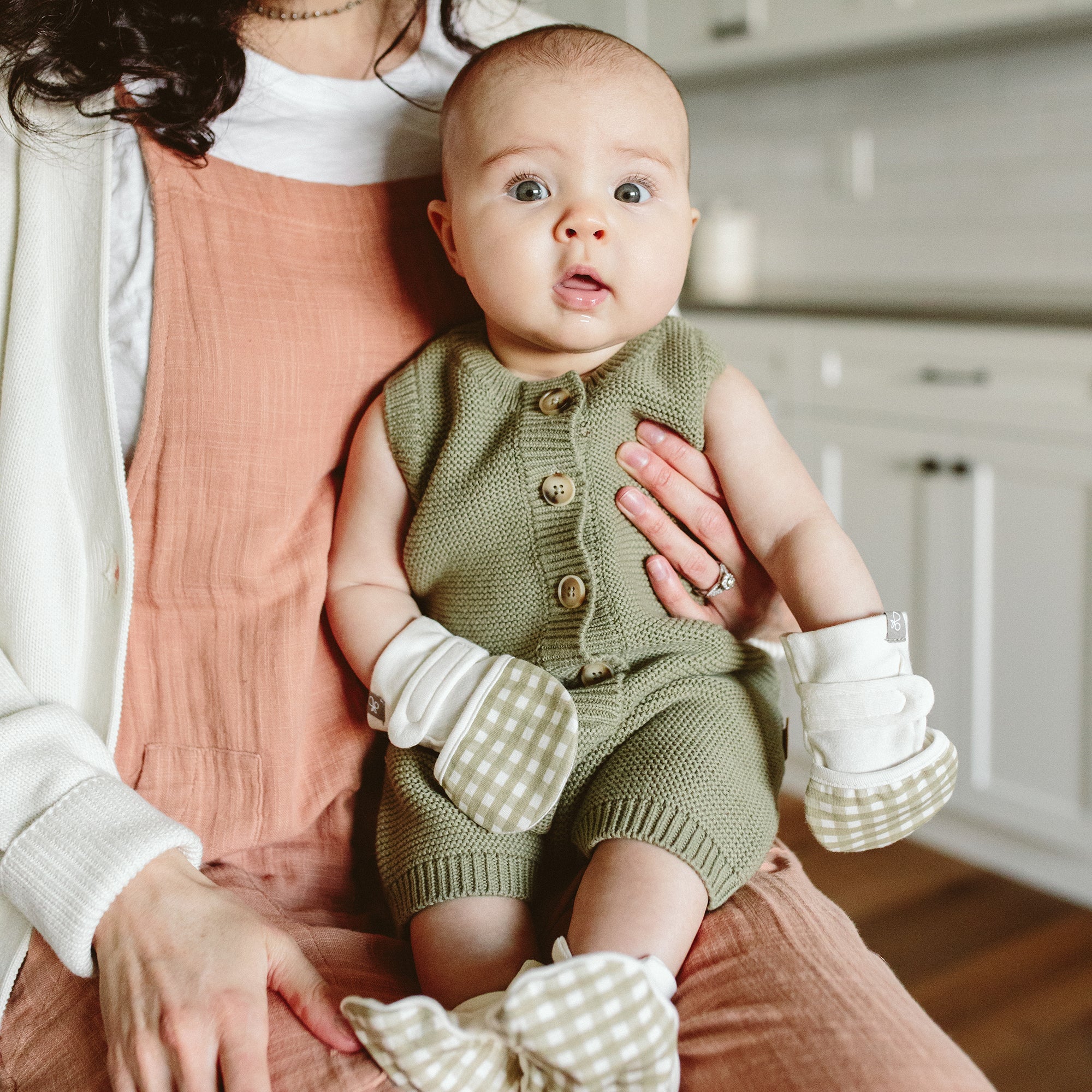 KNIT ROMPER | ARTICHOKE rompers goumikids   