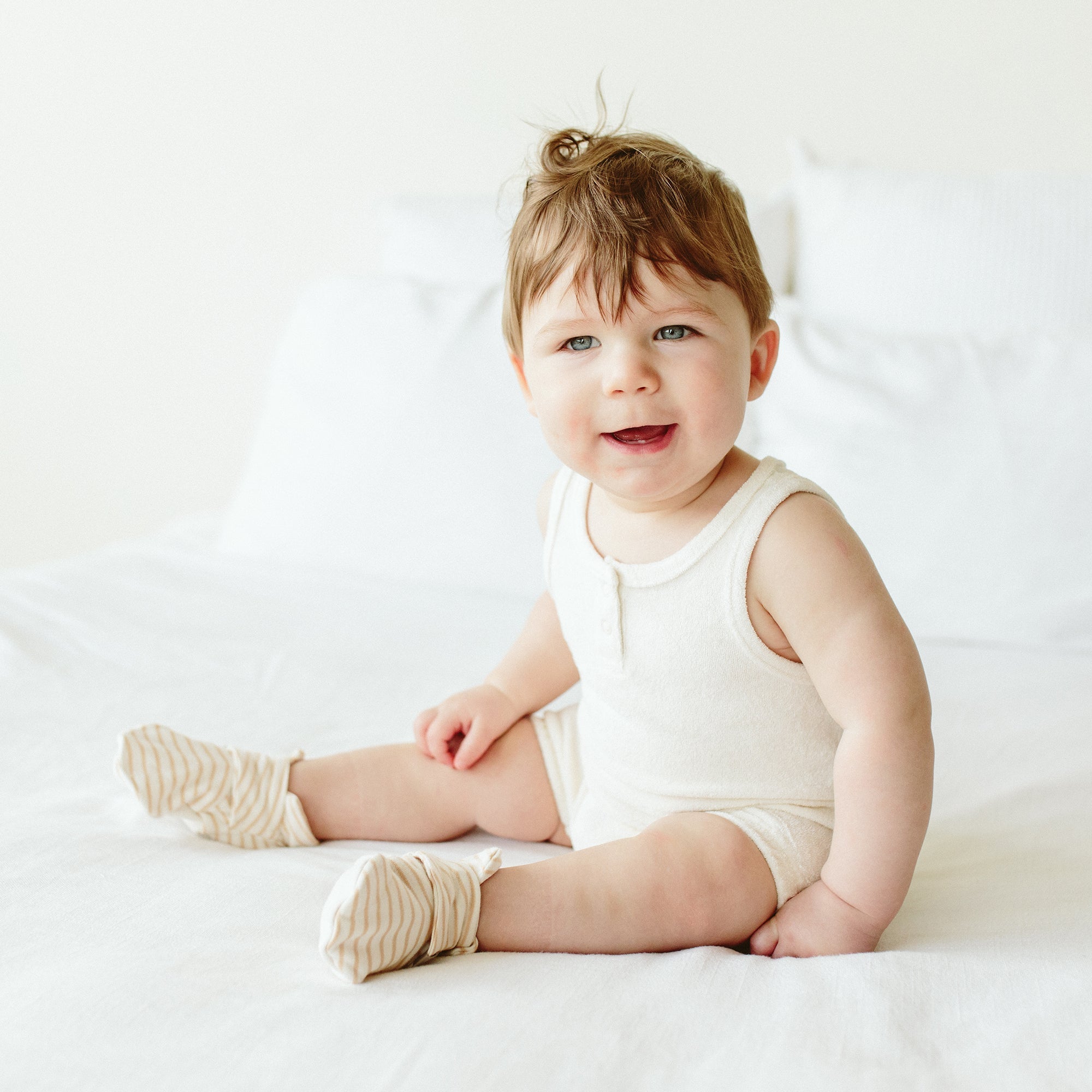 ROMPER | CLOUD TERRY rompers goumikids   