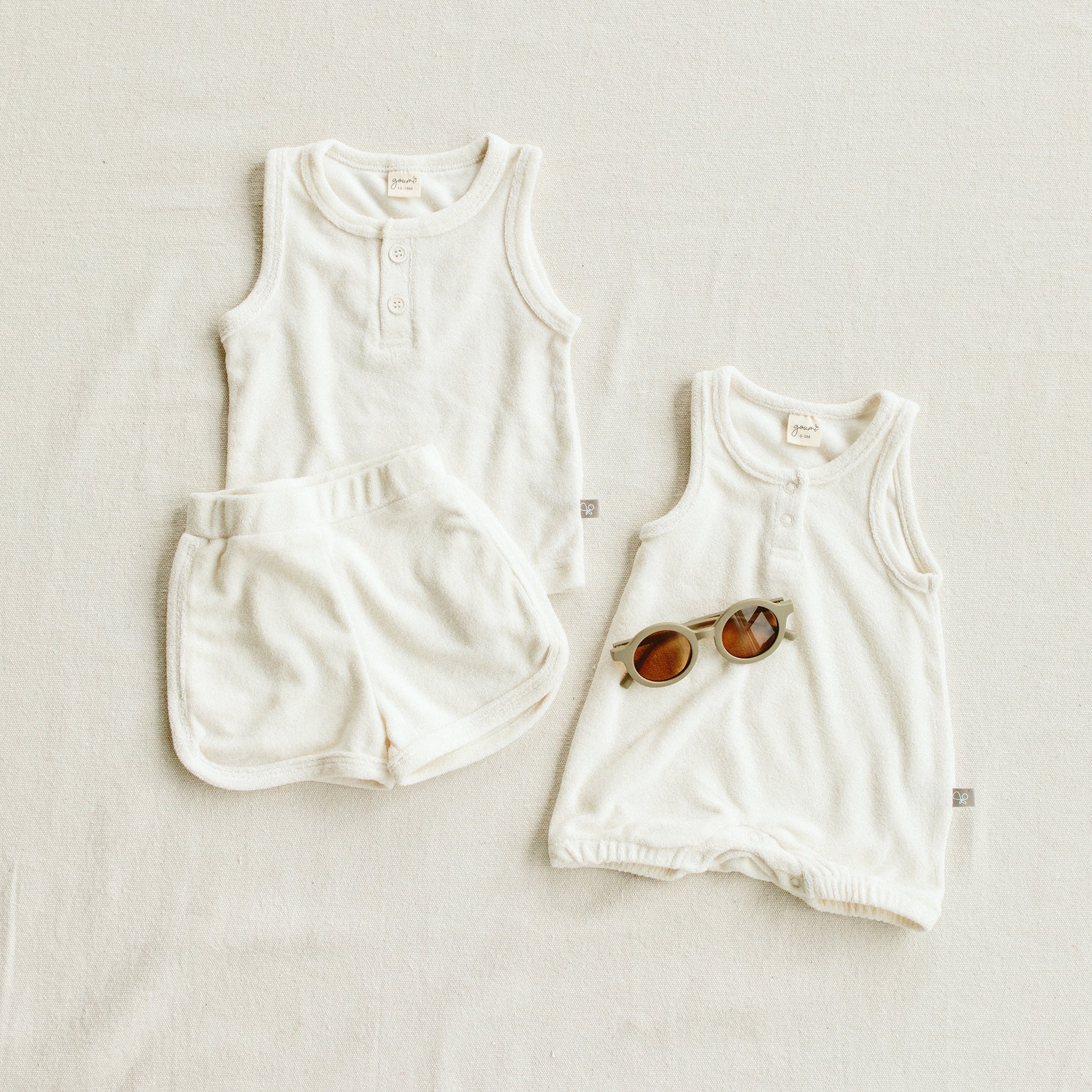 ROMPER | CLOUD TERRY rompers goumikids   