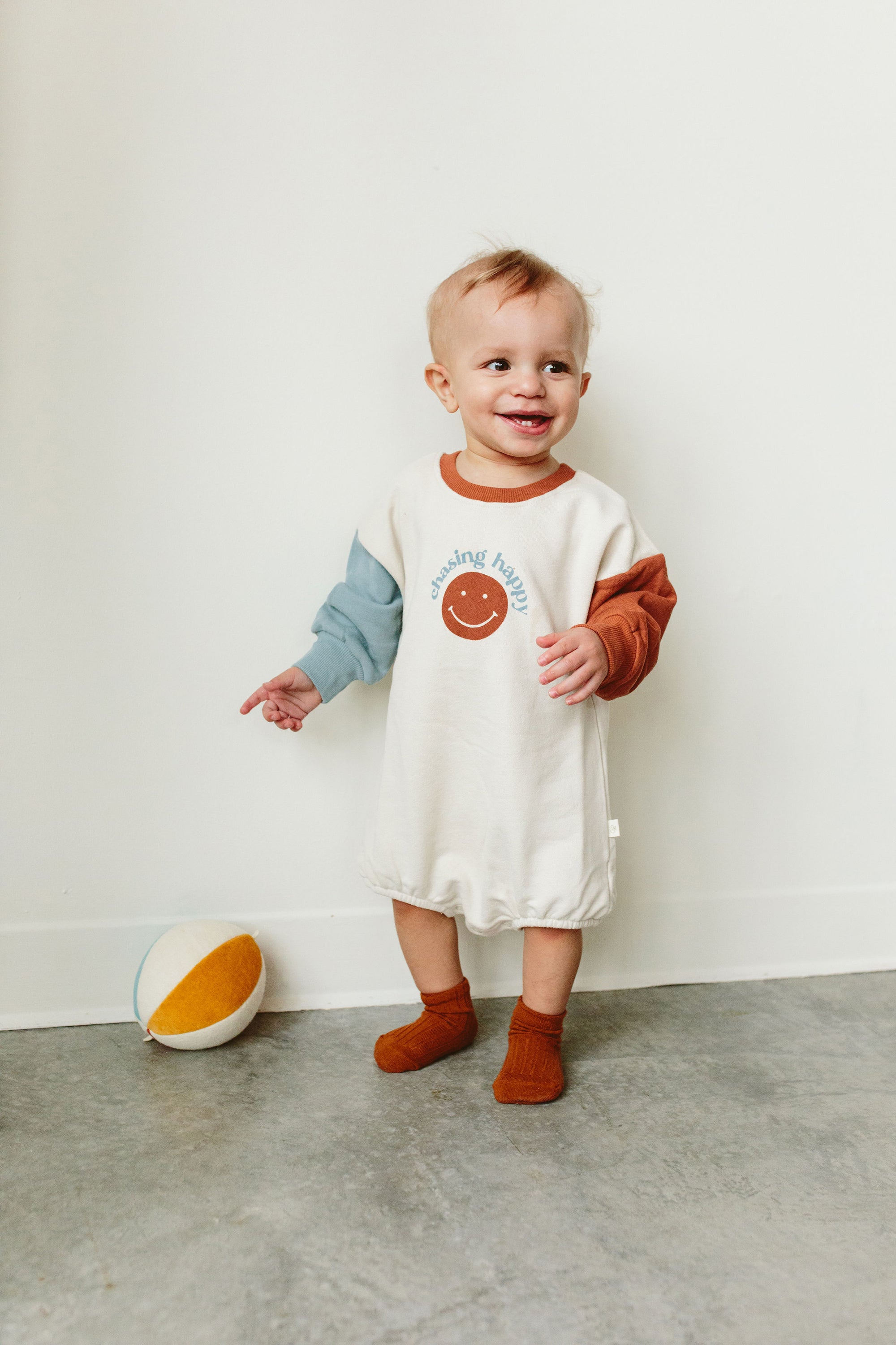 BUBBLE ROMPER | CHASING HAPPY rompers goumikids   