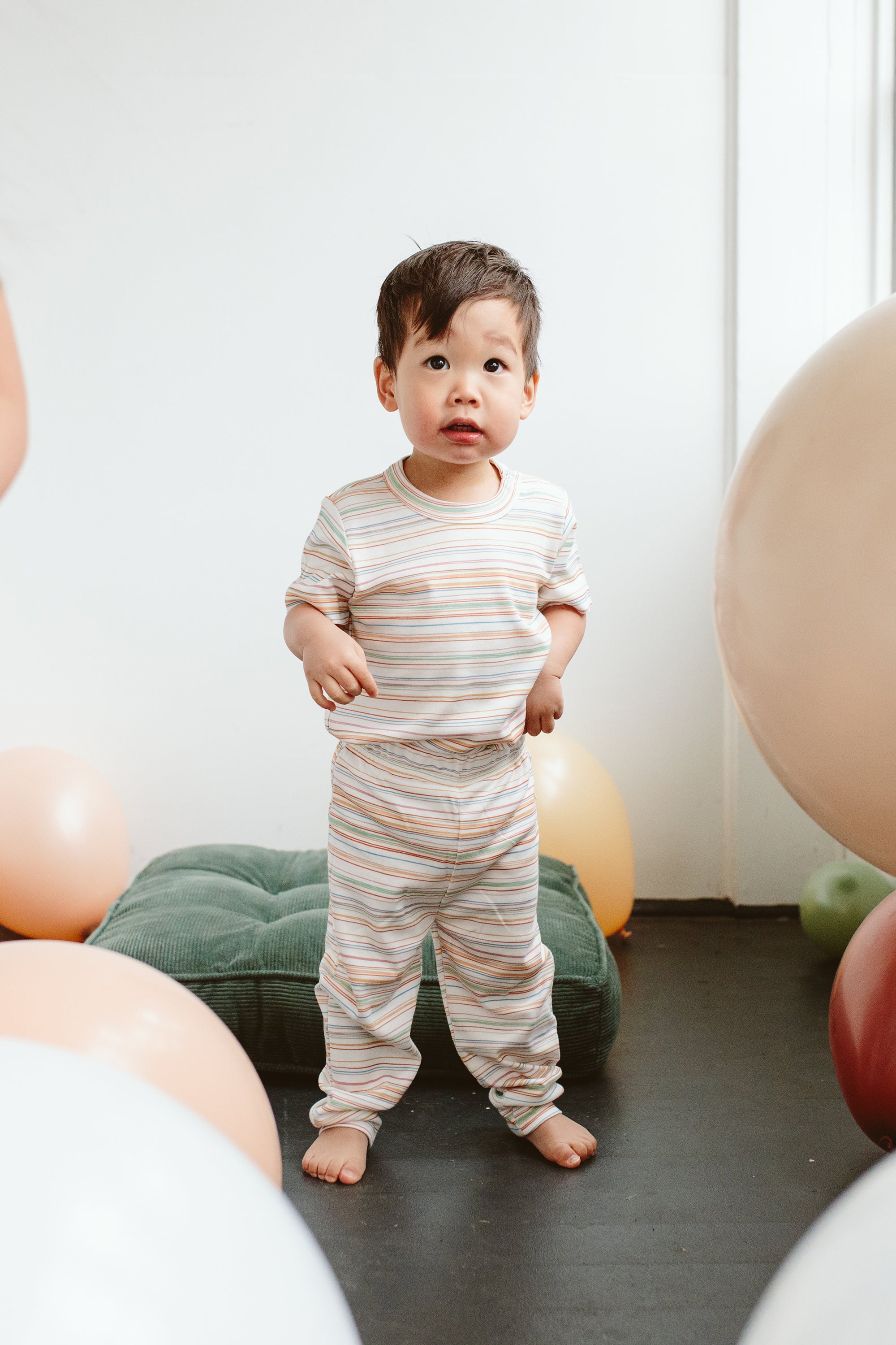 PANTS | BOARDWALK STRIPE pants goumikids   