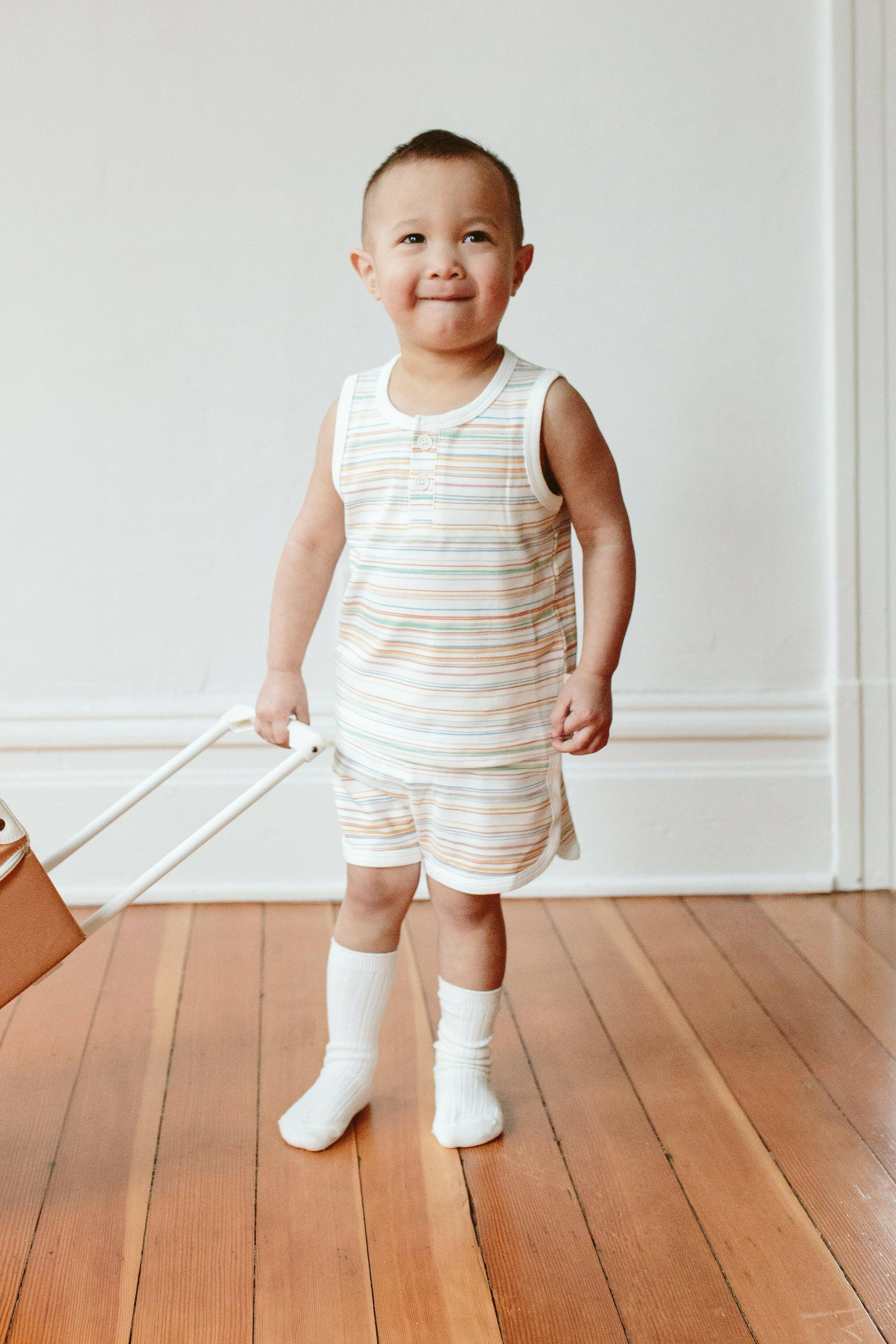 TANK TOP | BOARDWALK STRIPE  goumikids 6-12M  
