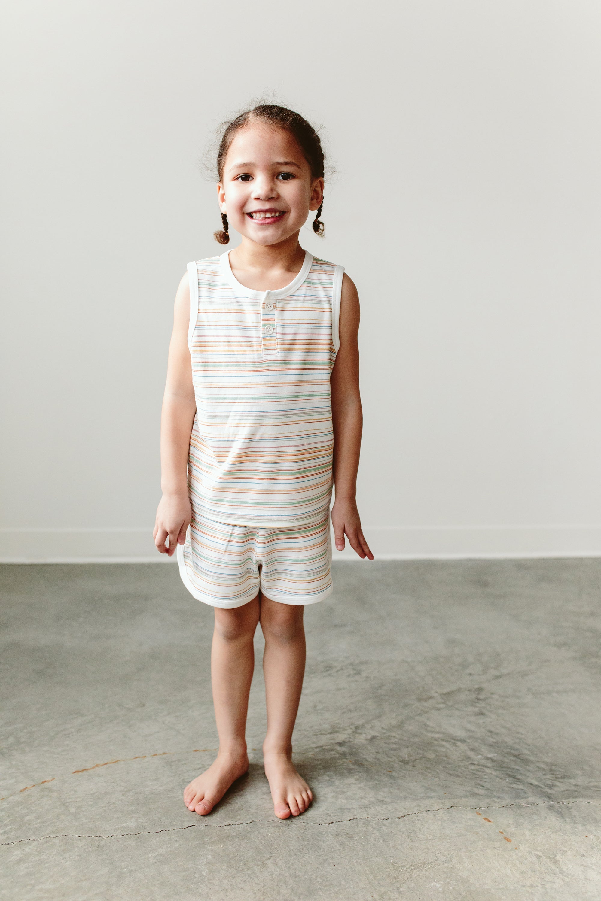 SHORTS | BOARDWALK STRIPE  goumikids   