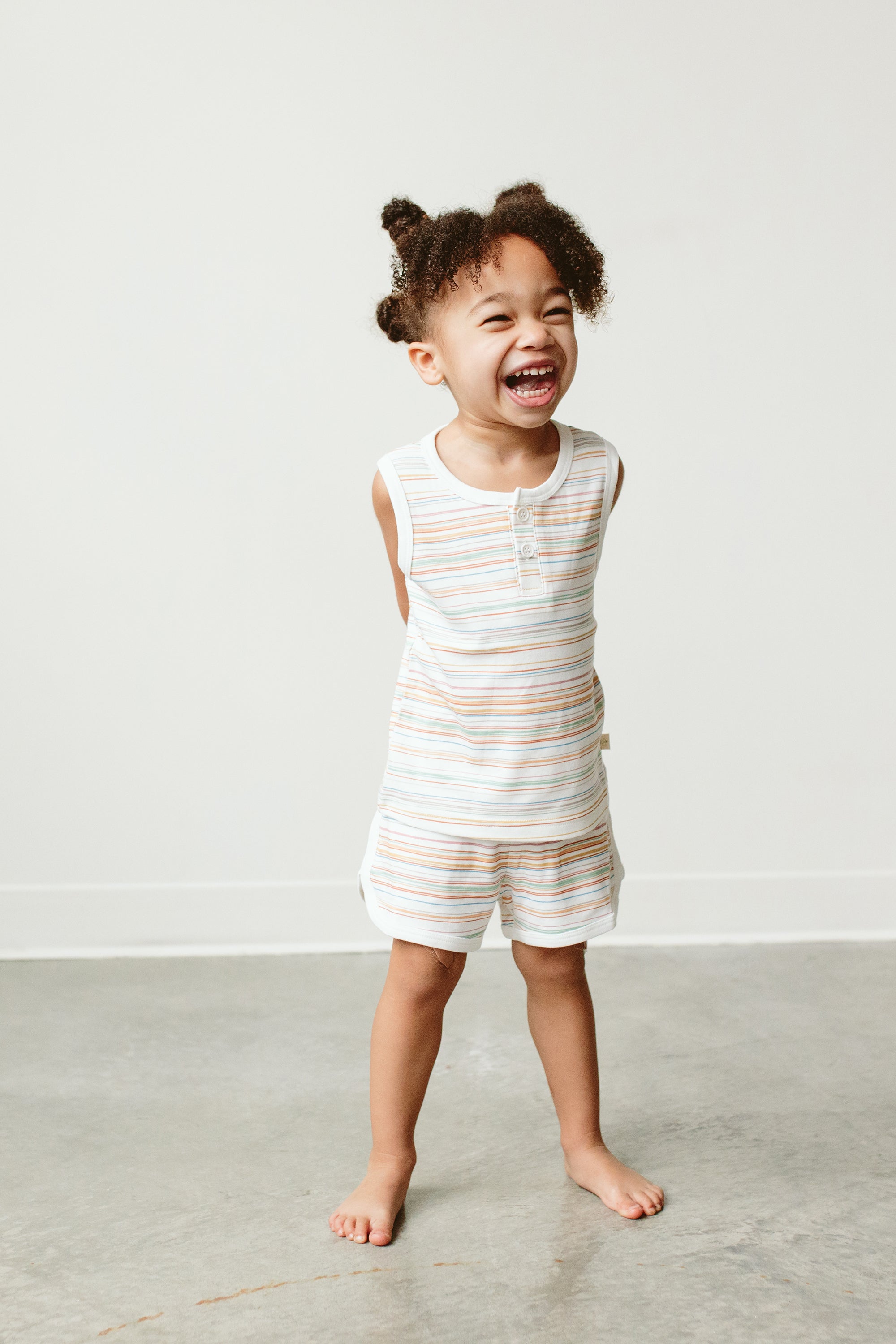 SHORTS | BOARDWALK STRIPE  goumikids   