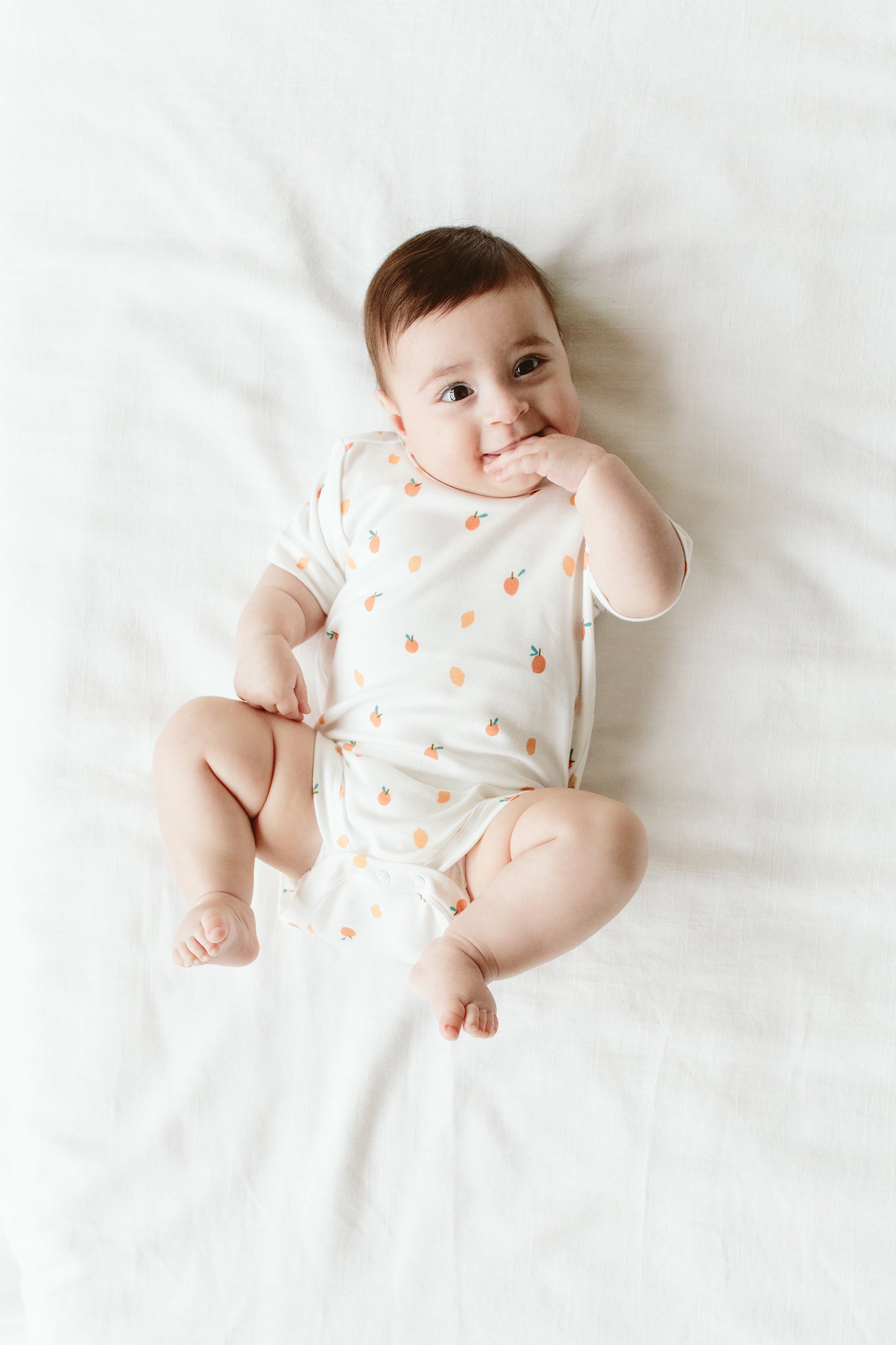 S/S BODYSUIT | CITRUS bodysuits goumikids 0-3M  