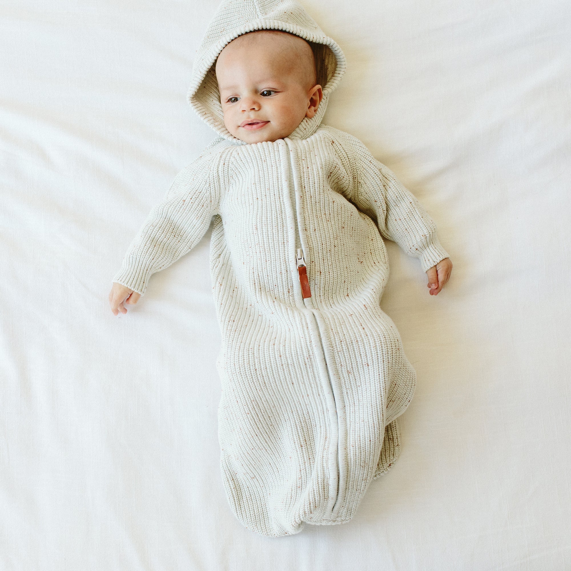 KNIT WEARABLE BLANKET | SHELL Outerwear goumikids   