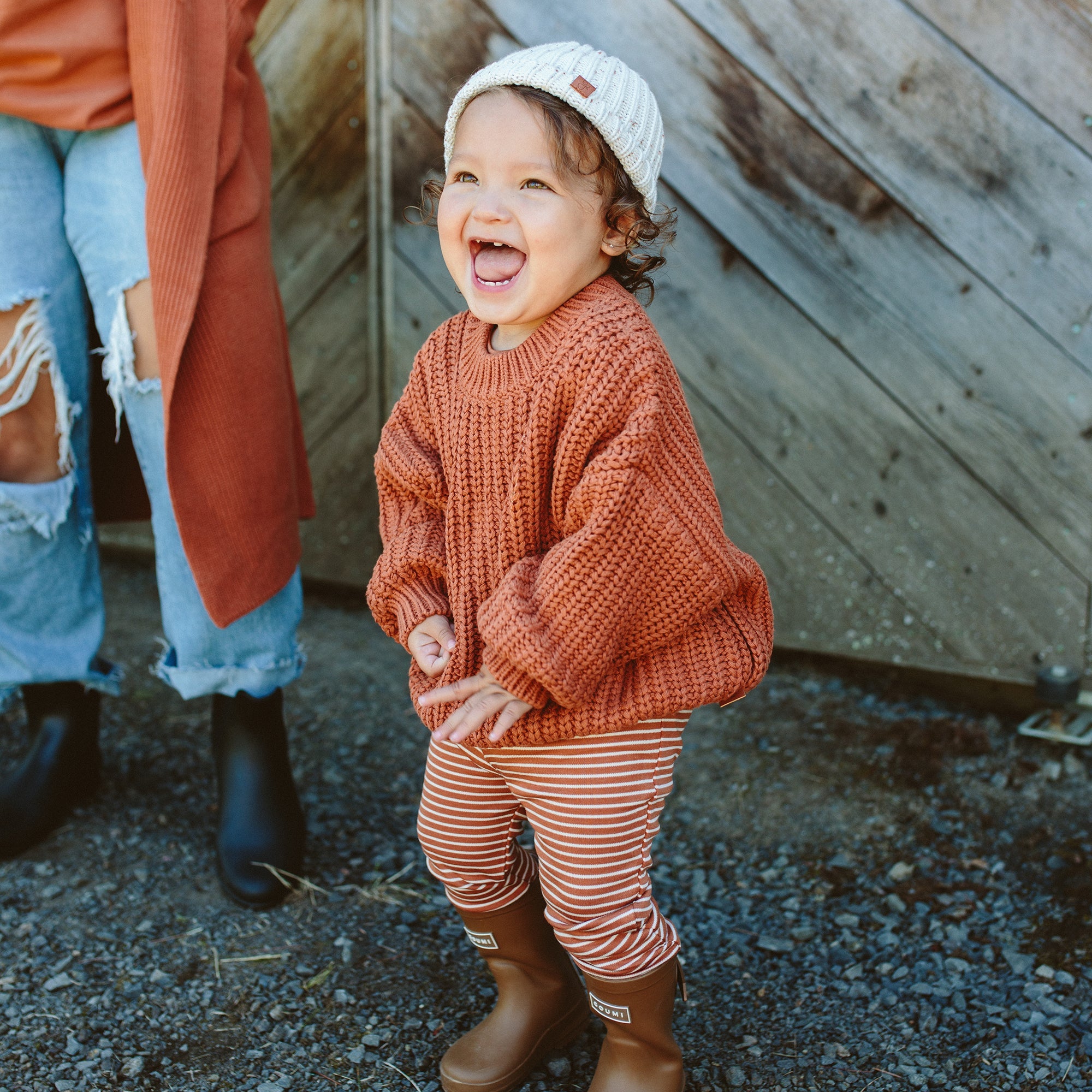 KNIT BEANIE | SHELL hats goumikids   