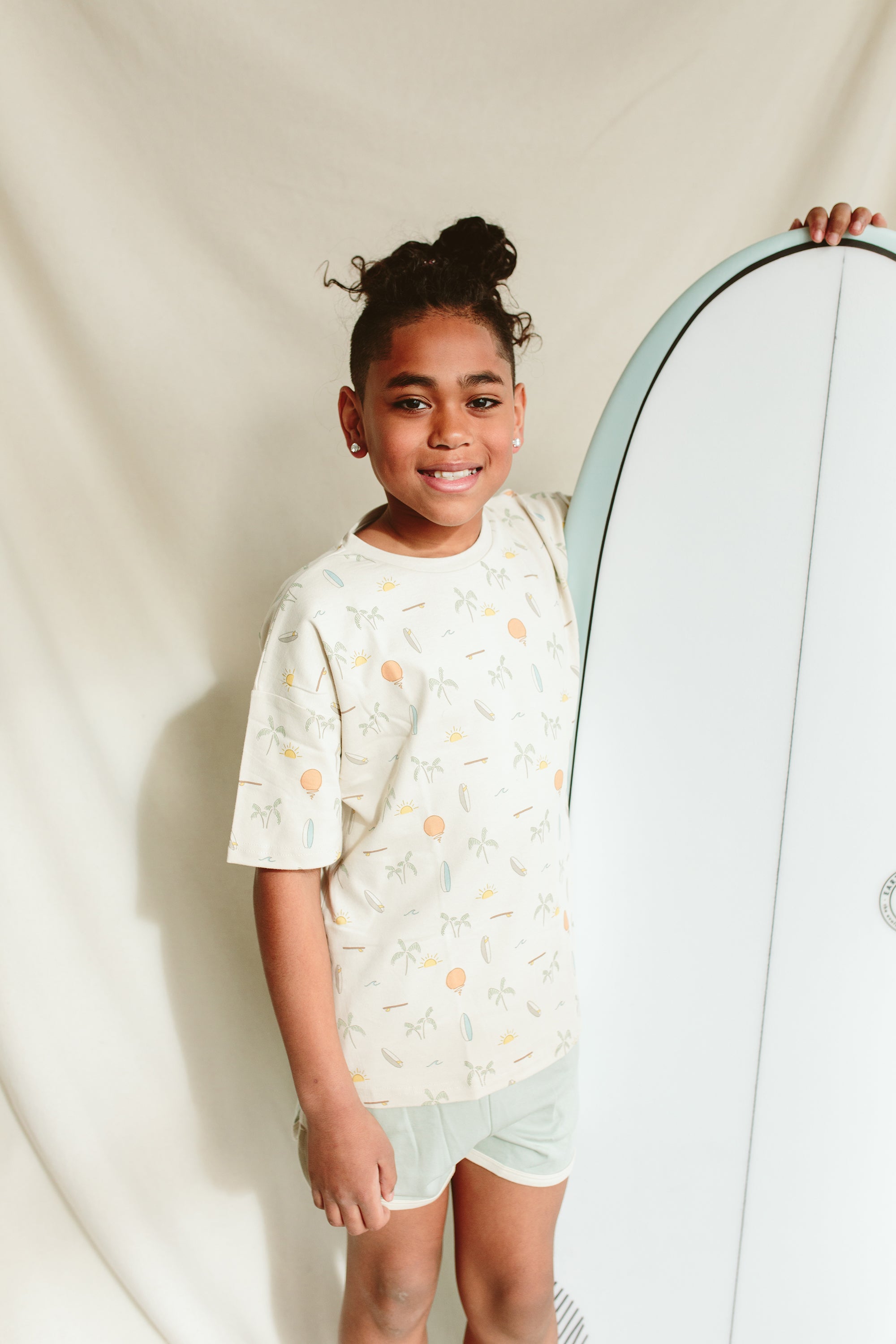 OVERSIZED TEE | SURF'S UP  goumikids   