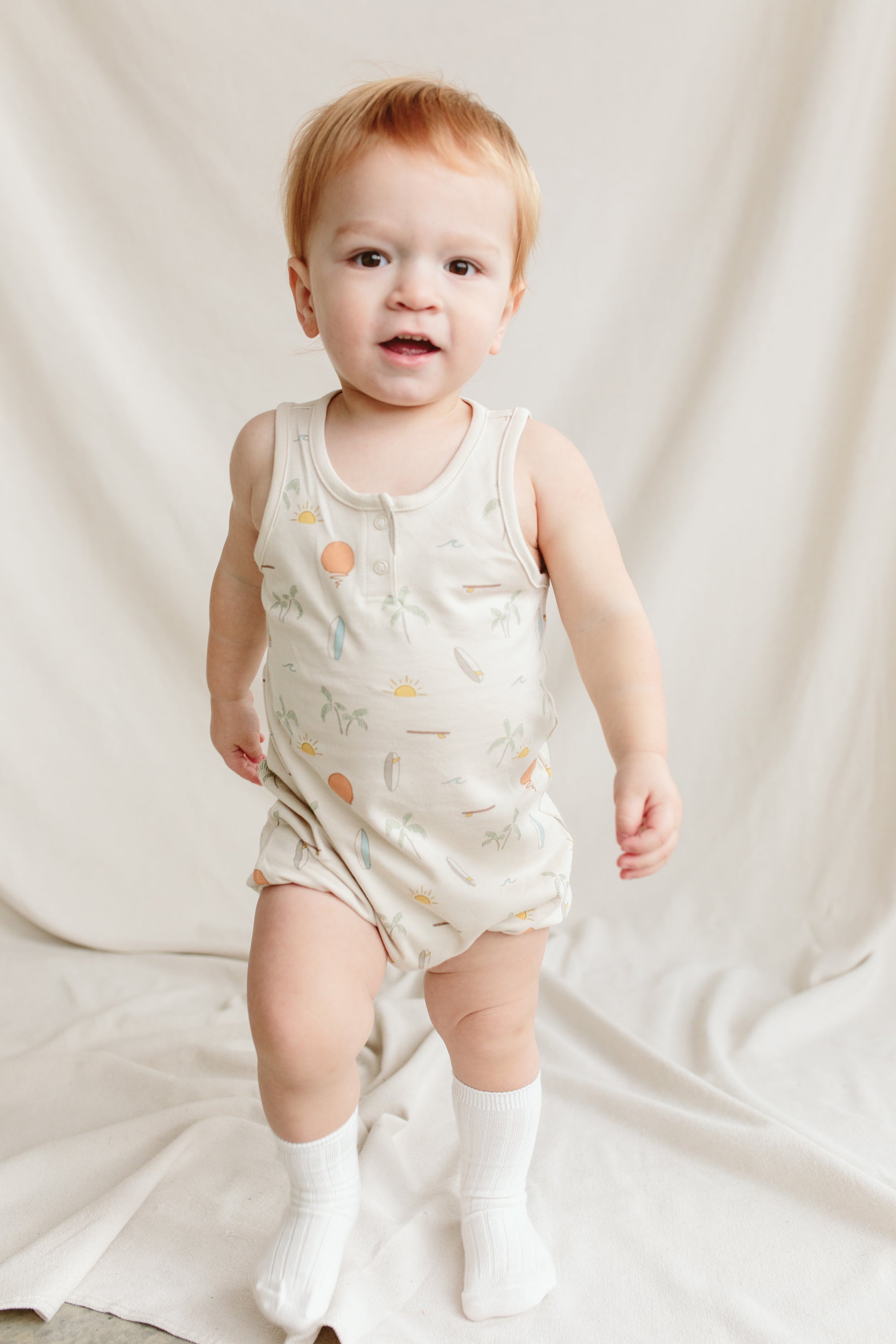 ROMPER | SURF'S UP rompers goumikids   