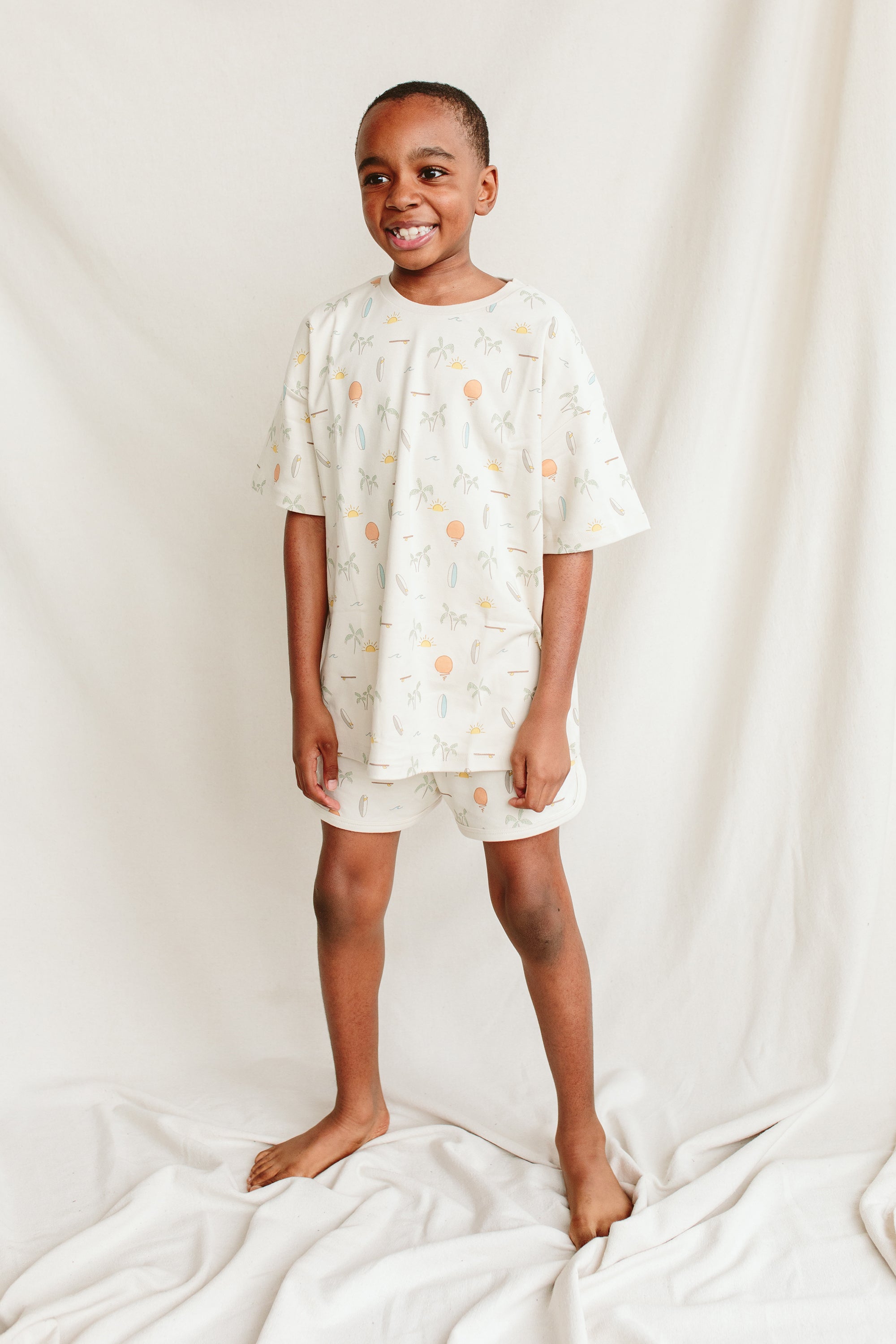 OVERSIZED TEE | SURF'S UP  goumikids   