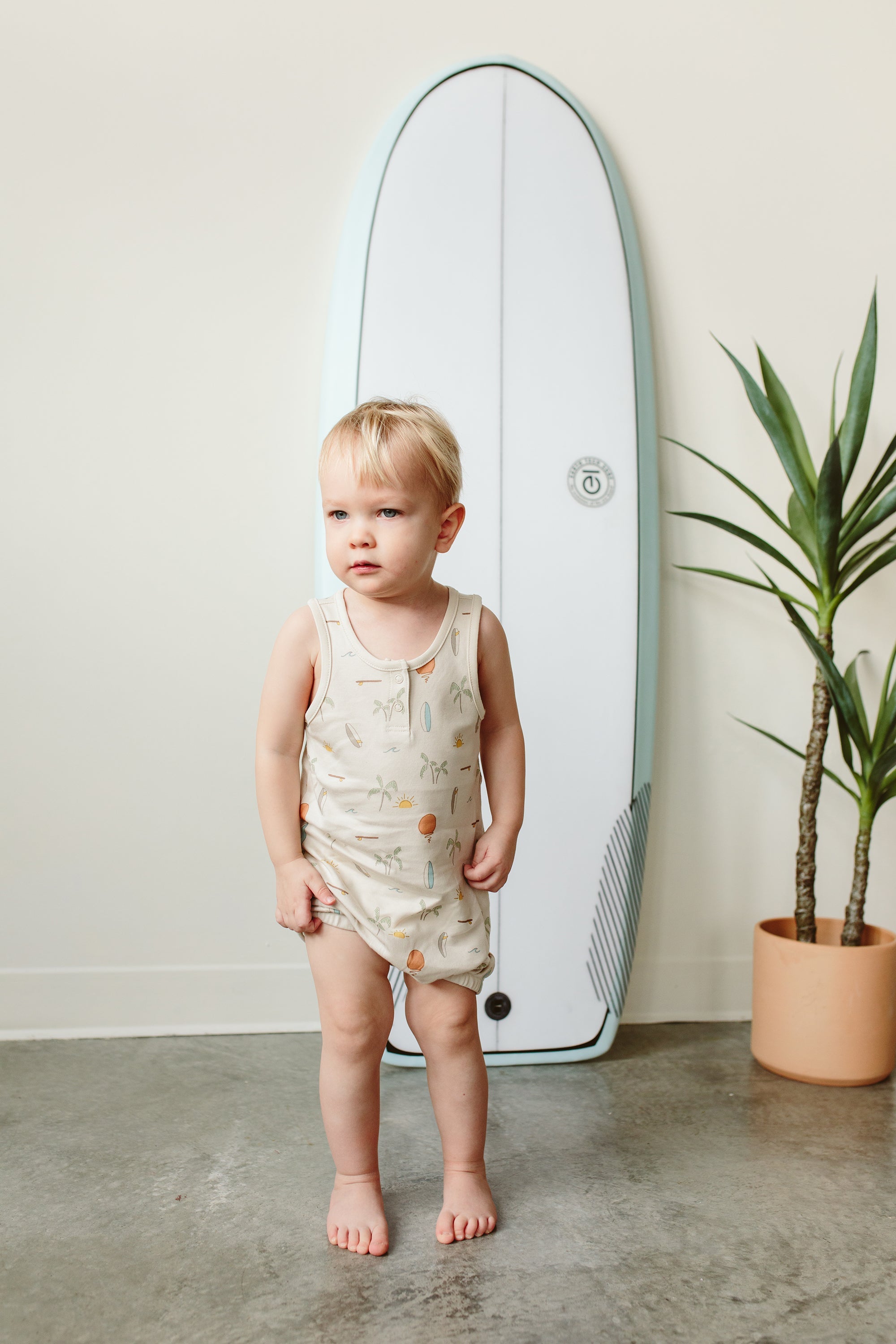 ROMPER | SURF'S UP rompers goumikids   