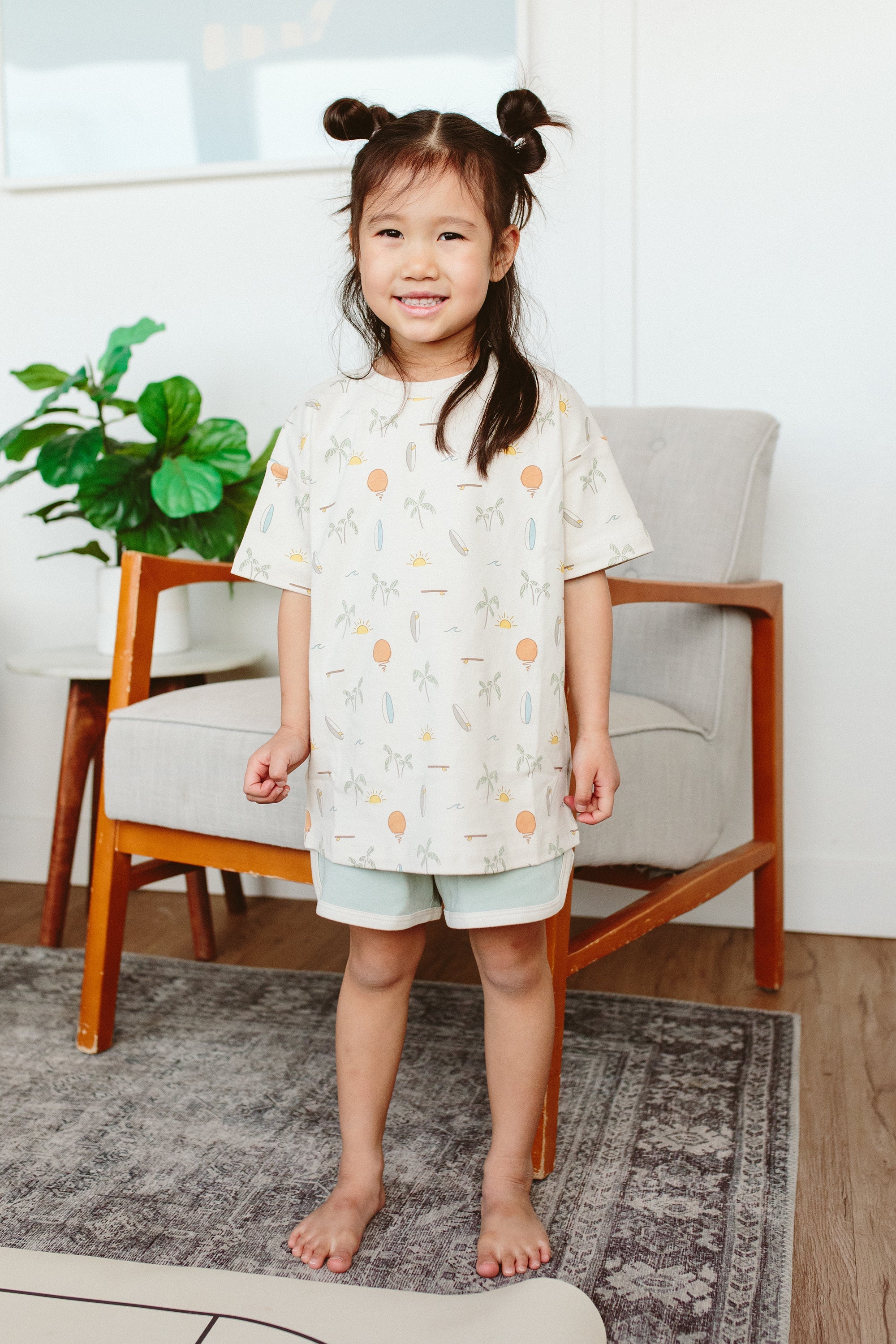 OVERSIZED TEE | SURF'S UP  goumikids   