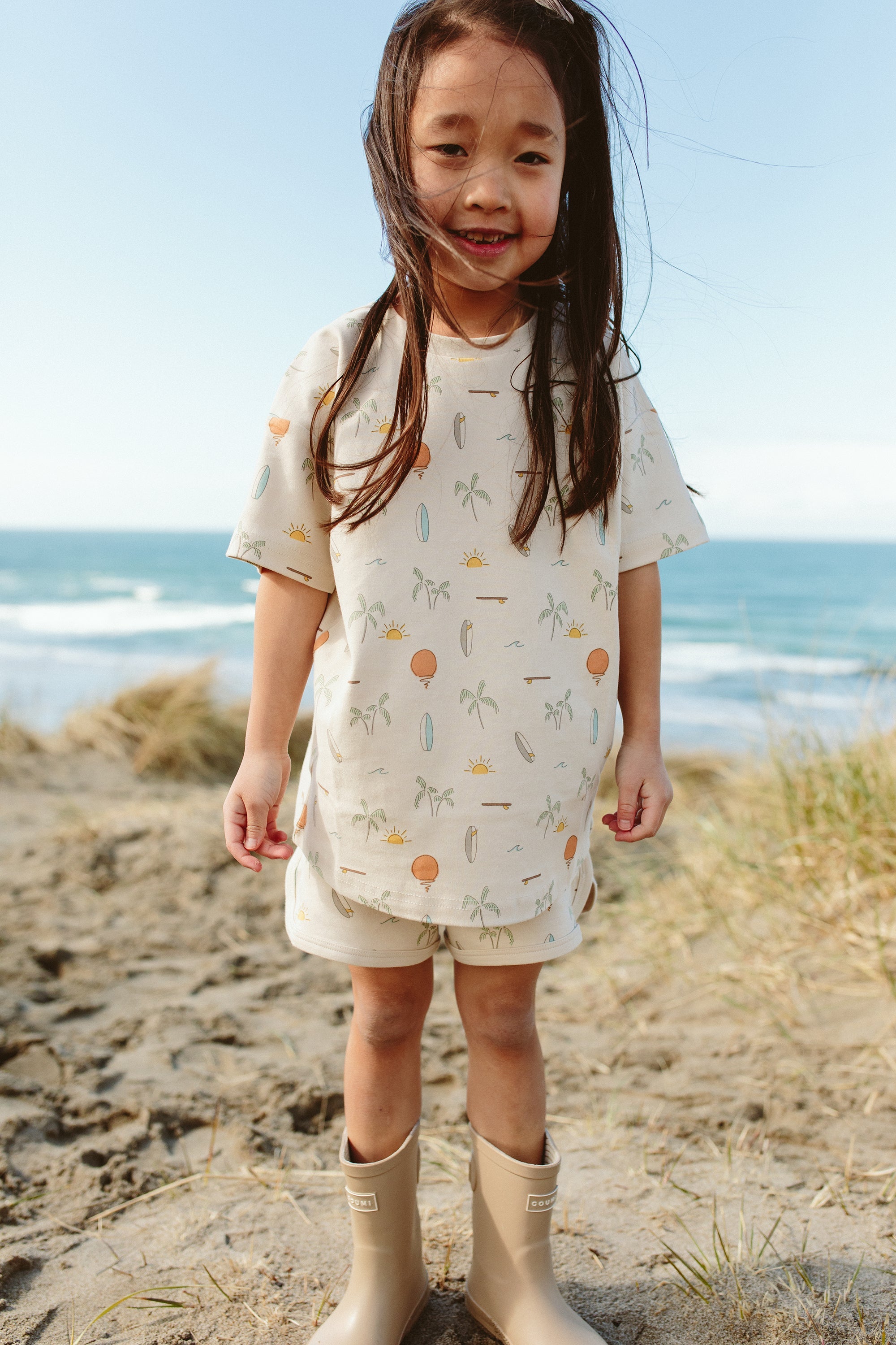 OVERSIZED TEE | SURF'S UP  goumikids   