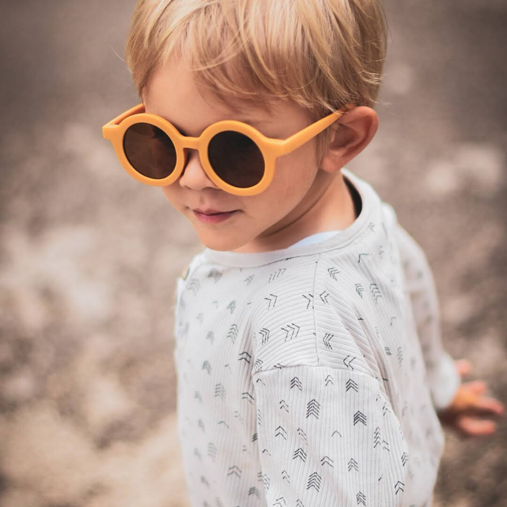 Sustainable Kids Sunglasses - Golden Sunglasses Grech & Co.   