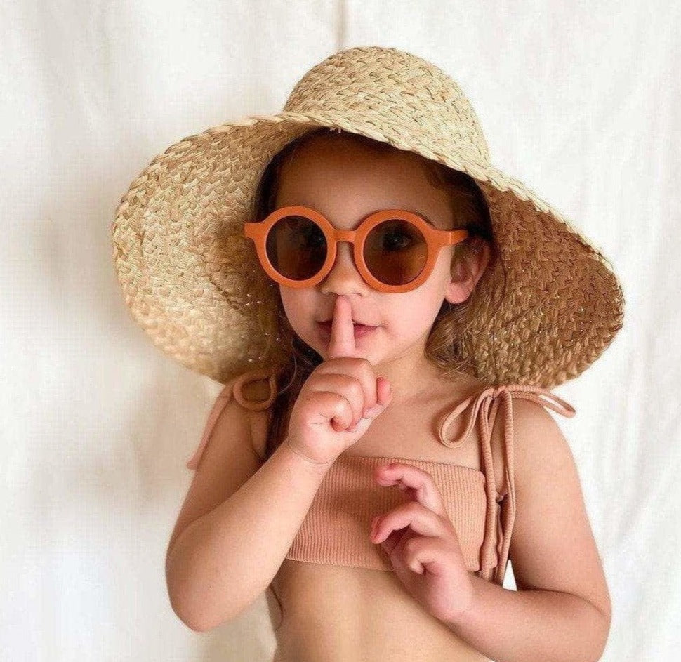 Sustainable Kids Sunglasses - Rust Sunglasses Grech & Co.   