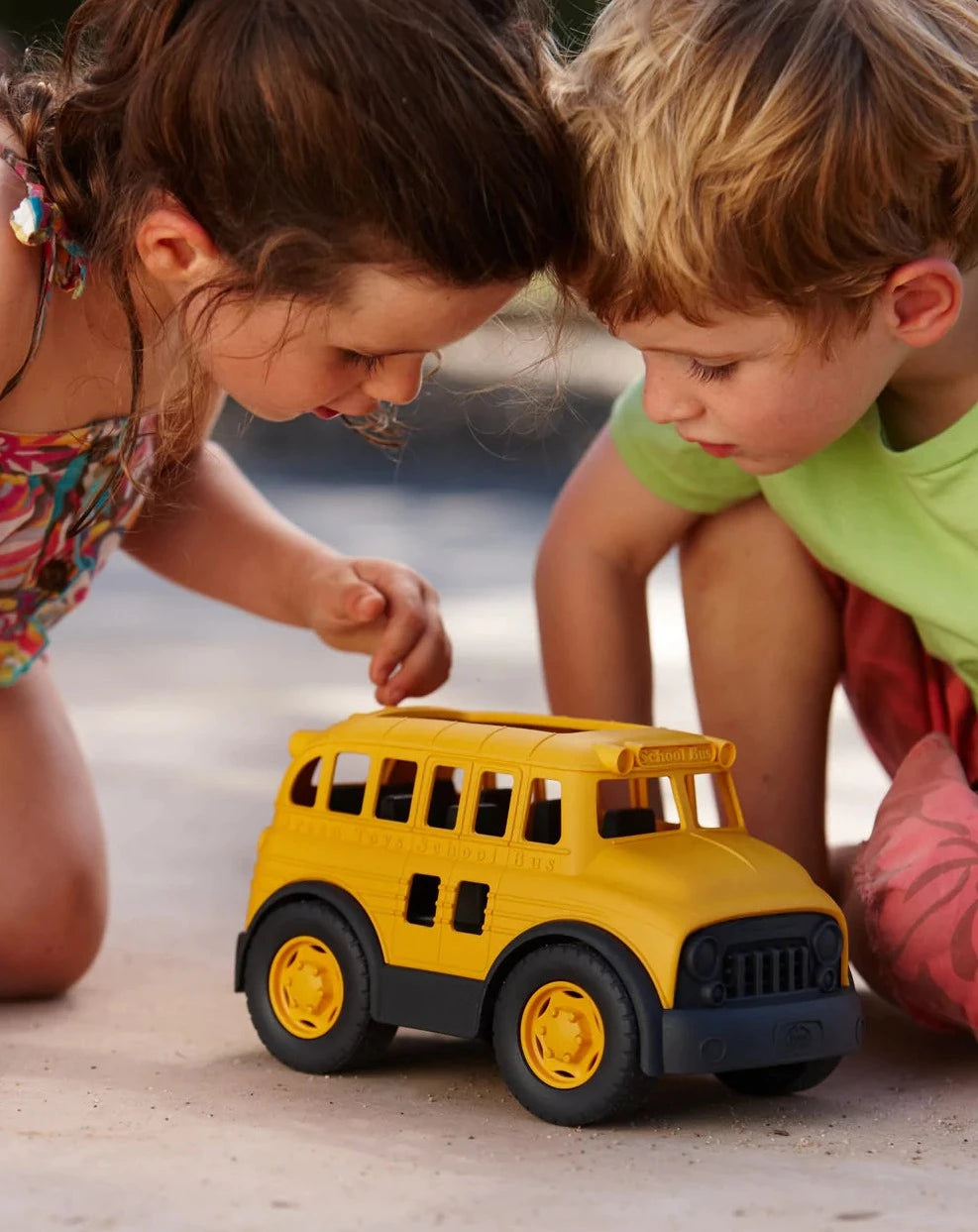 Green Toys School Bus Play Vehicles Green Toys   