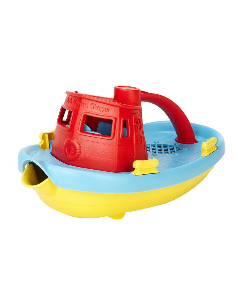 Green Toys Tug Boat Play Vehicles Green Toys Red  