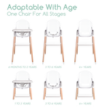 Children of Design 6 in 1 Deluxe High Chair
