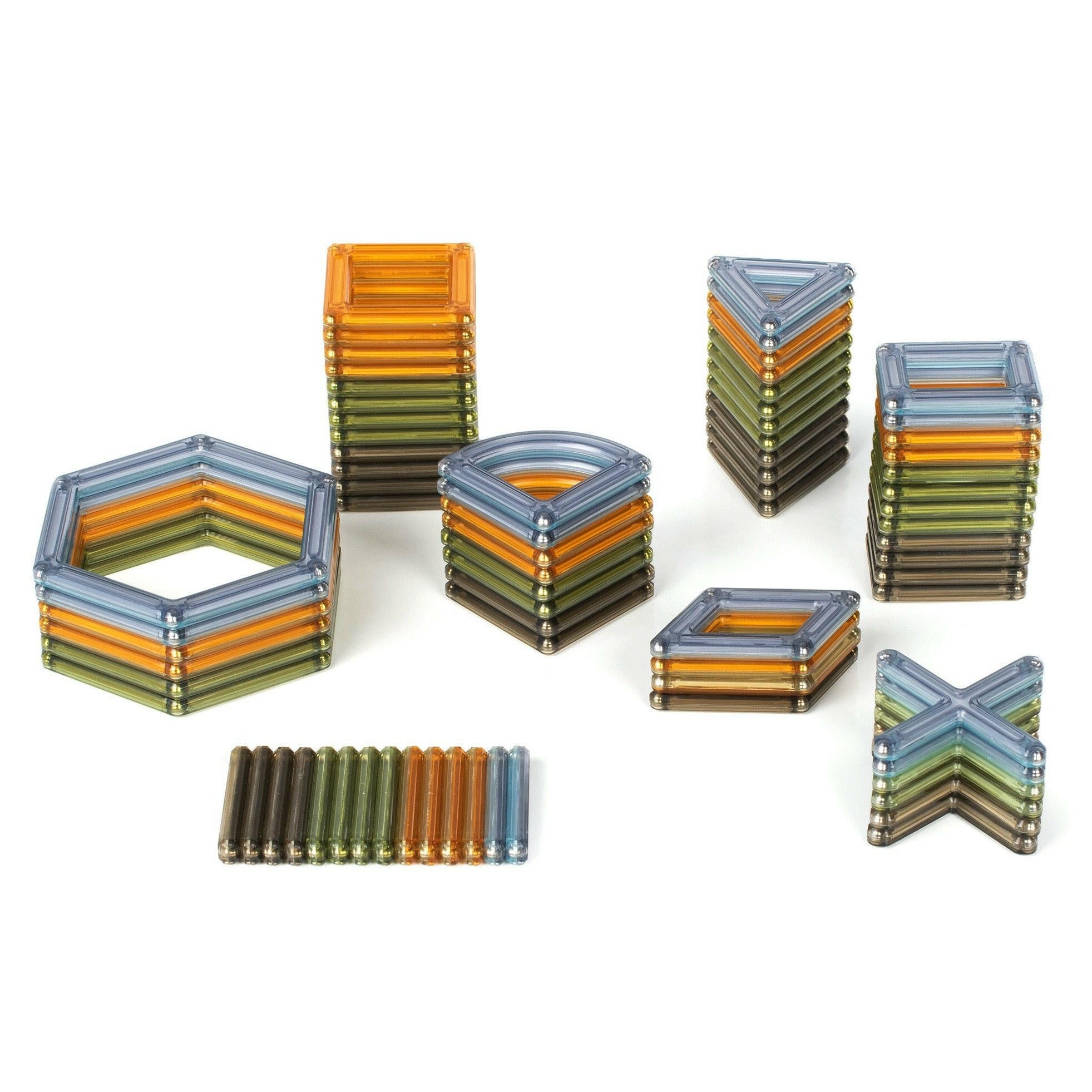 Guidecraft PowerClix® Frames Natural – 74 pc. set Kids Toys Guidecraft   