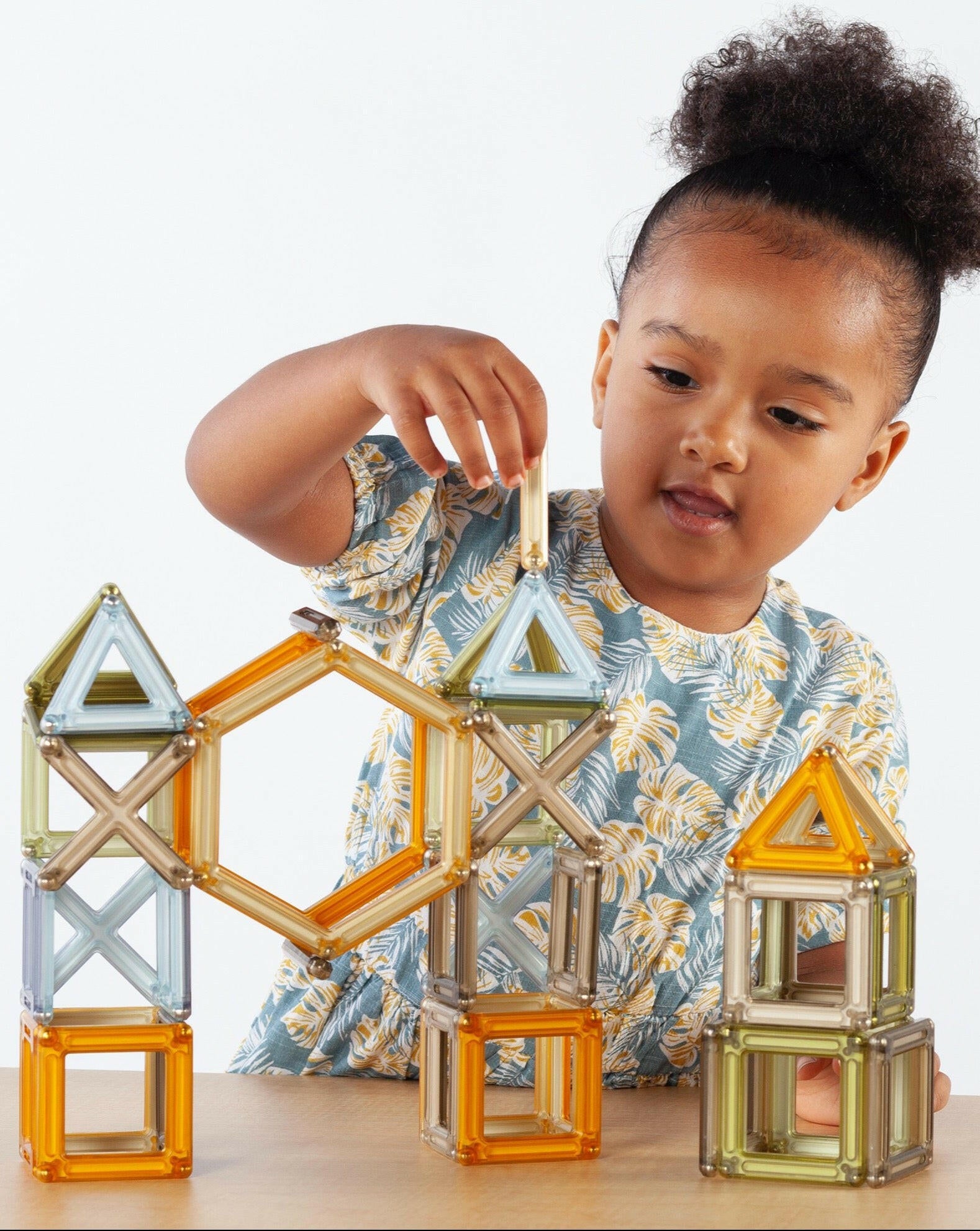 Guidecraft PowerClix® Frames Natural – 74 pc. set Kids Toys Guidecraft   