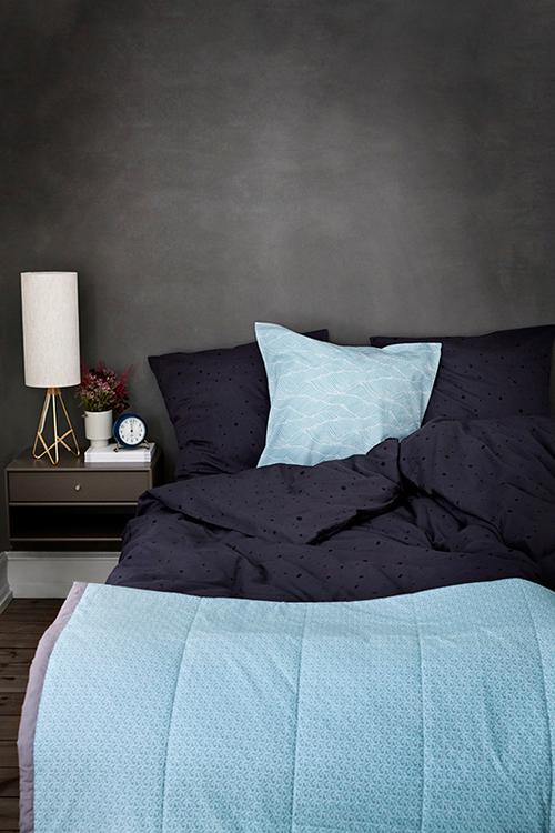 Dot Bedding - Baby - Anthracite / Black  OYOY   