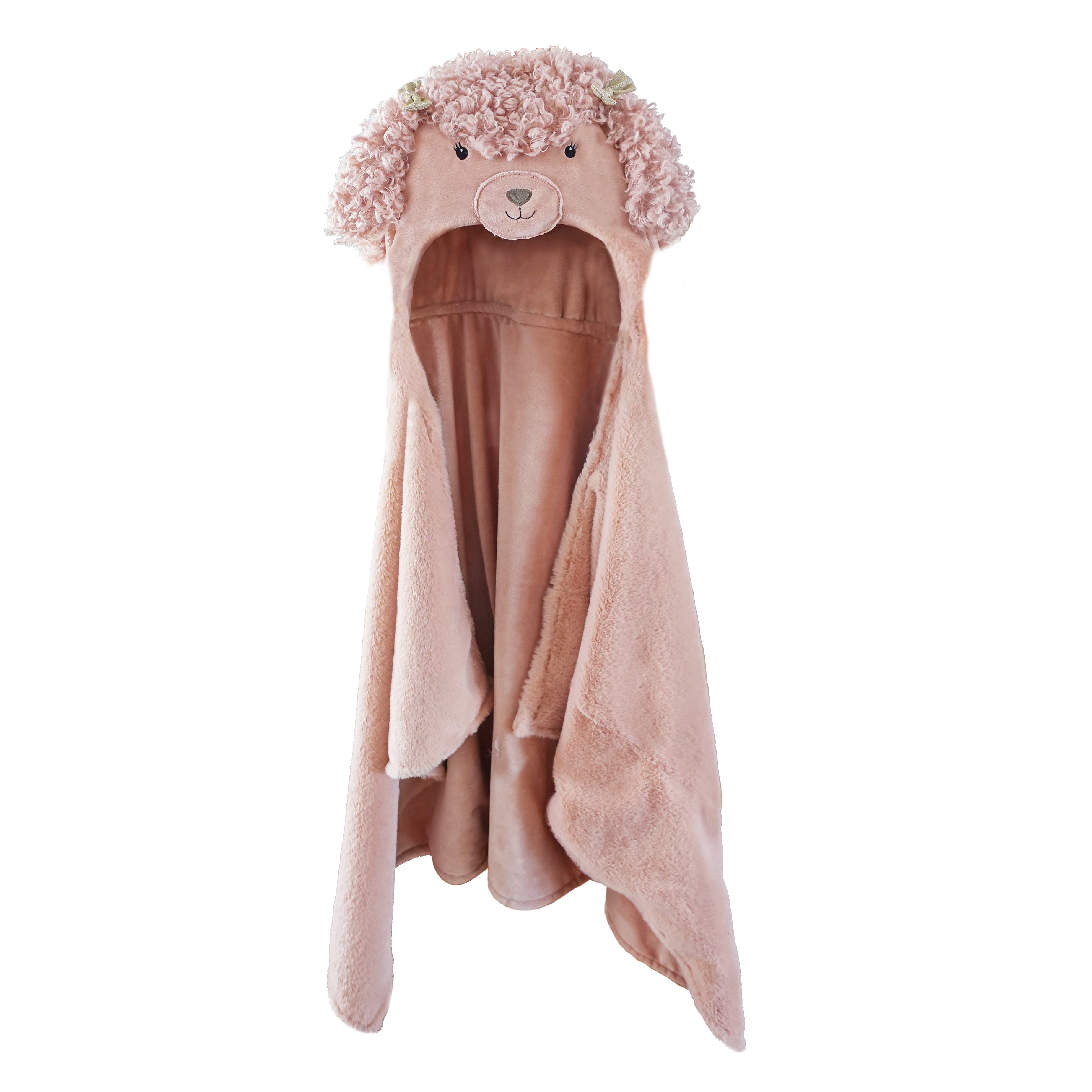 PARIS POODLE HOODED BLANKET Blanket MON AMI   