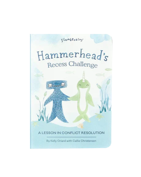 Slumberkins Crab Mini Hammerhead Board Book Bundle