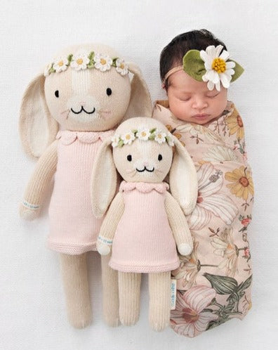 Hannah the Bunny - Blush Stuffies Cuddle + Kind   