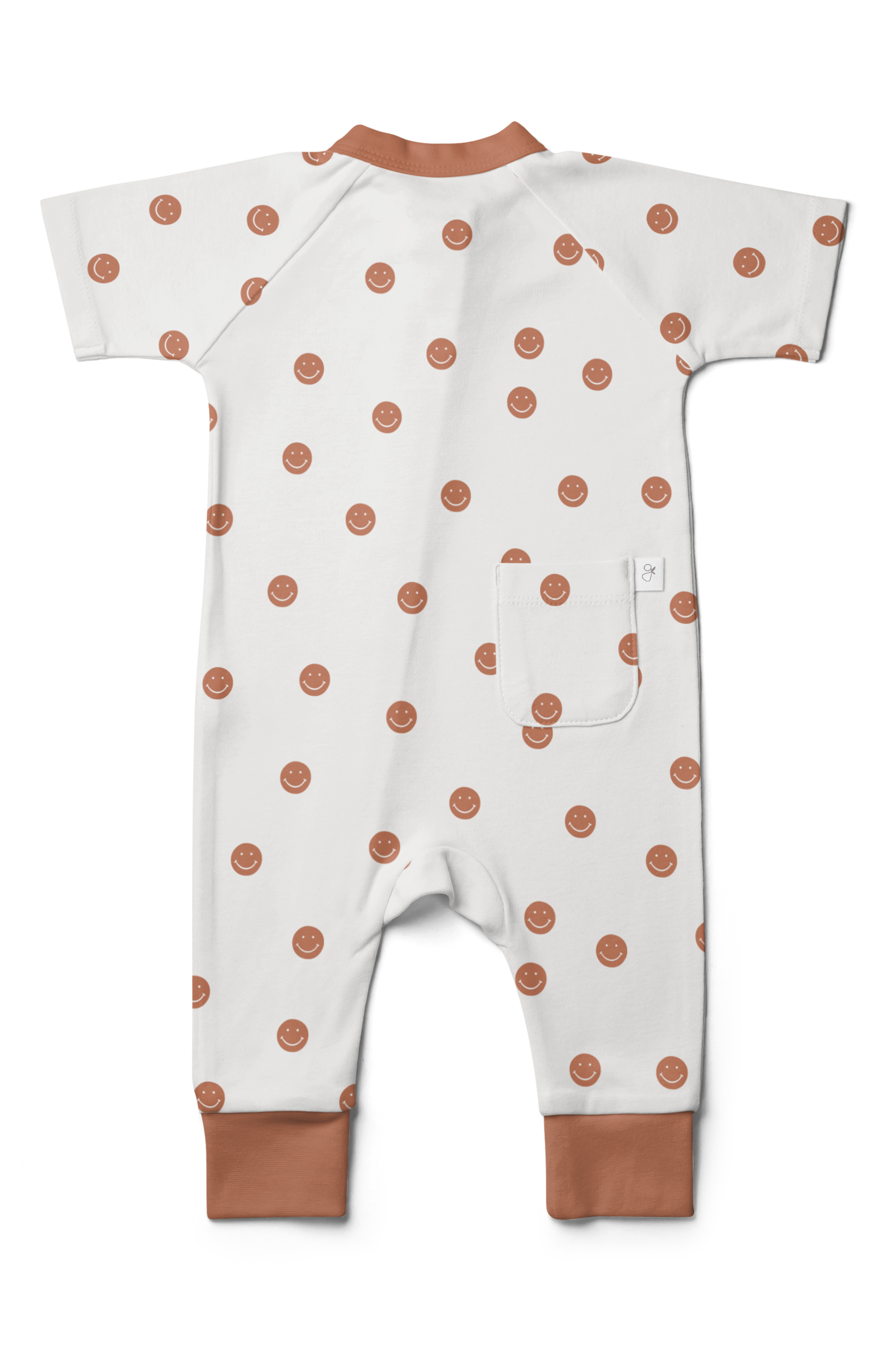 S/S ZIPPER ONEPIECE | HAPPY DOT footies goumikids   
