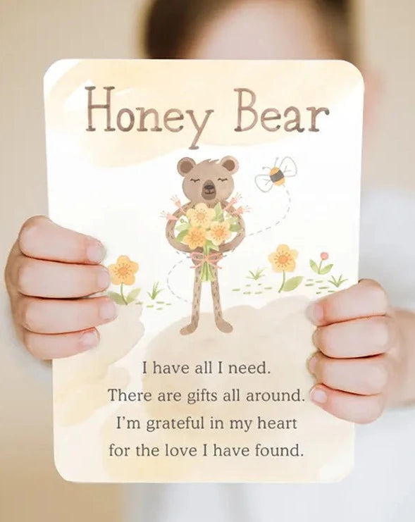 Honey Bear Kin - Gratitude Bundle Soft Dolls Slumberkins   